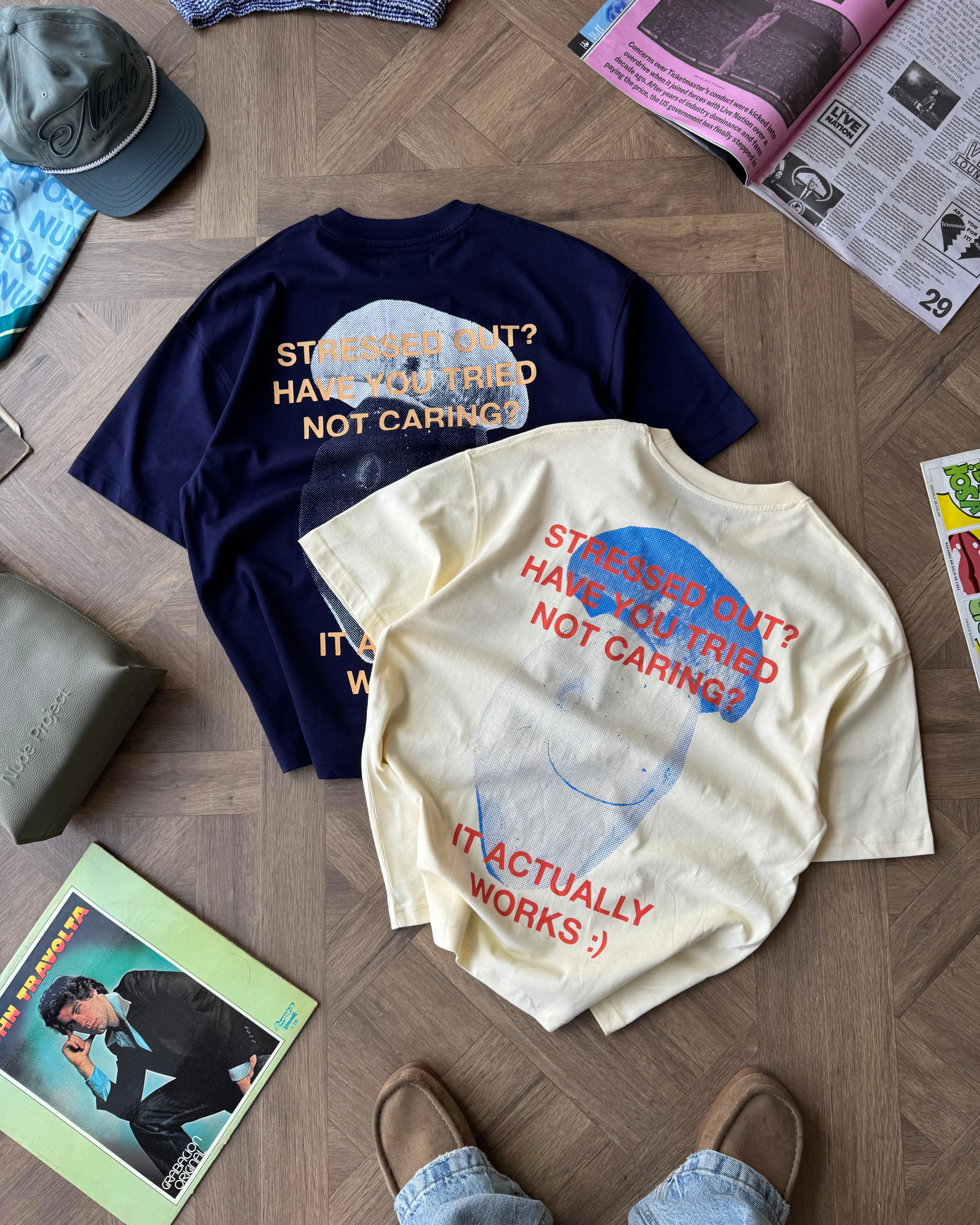 Mushroom Tee Soft Yellow sold by Nude Project product image thumbnail 5