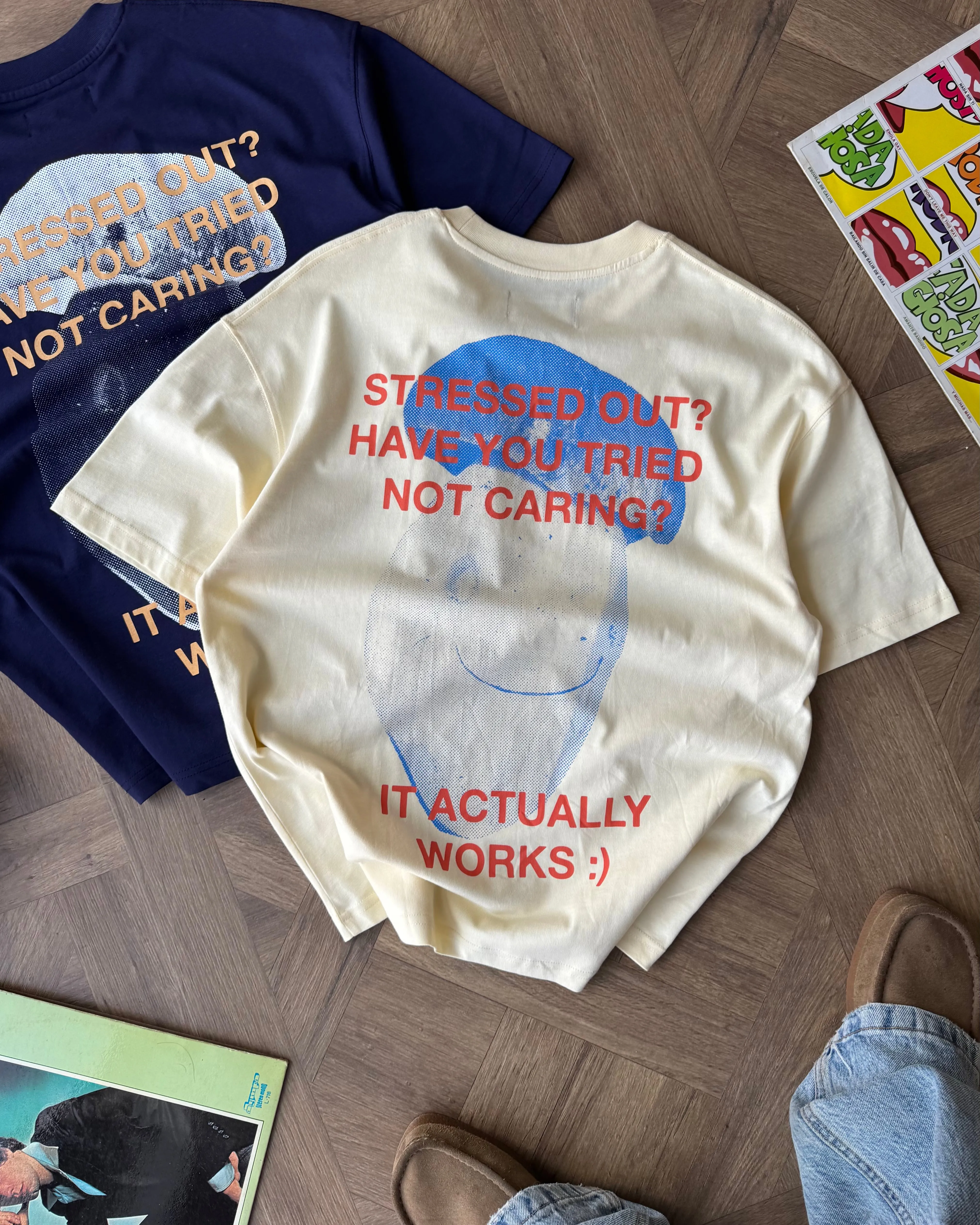 Mushroom Tee Soft Yellow sold by Nude Project product image thumbnail 3