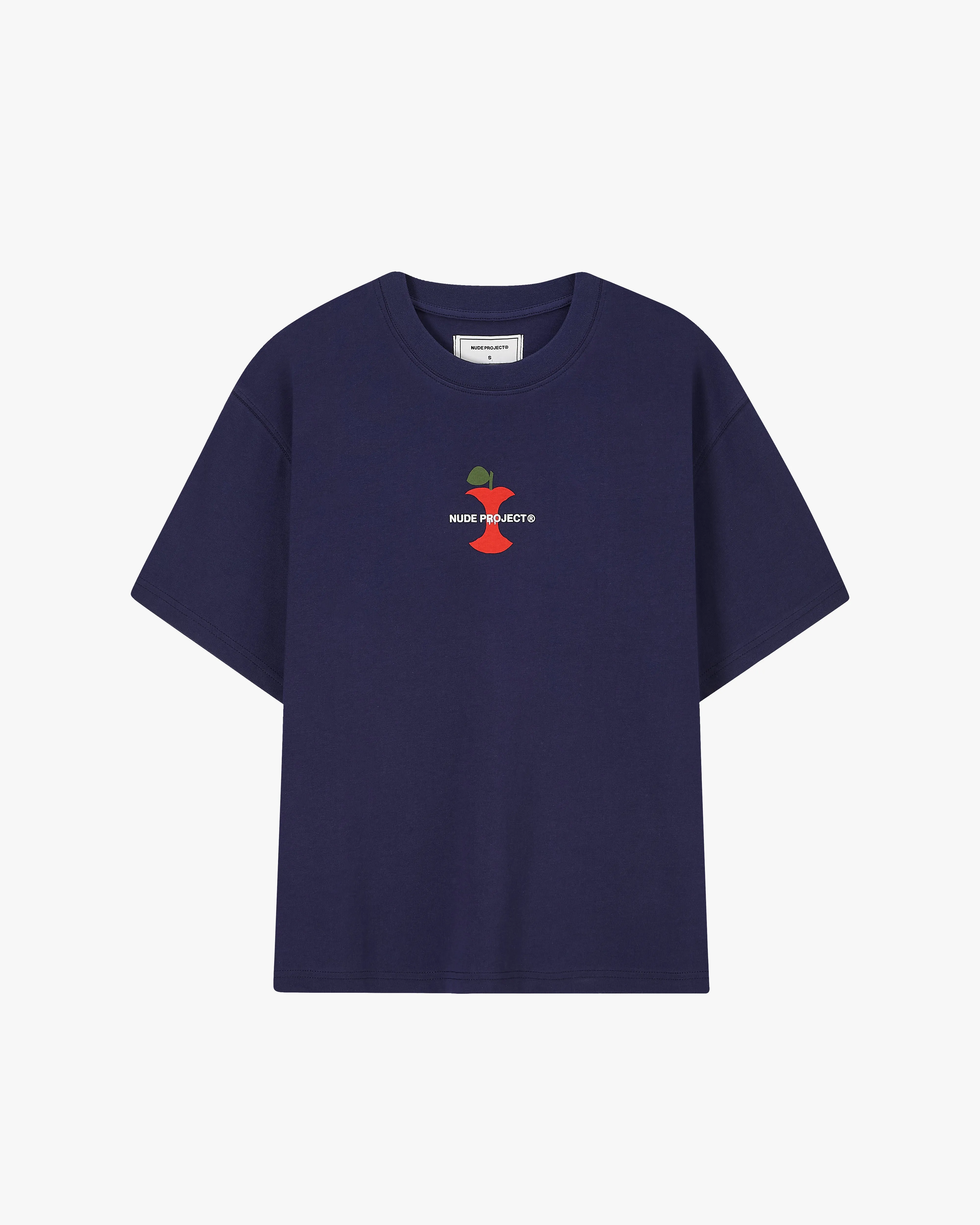 Apple Tee Navy sold by Nude Project product image thumbnail 2