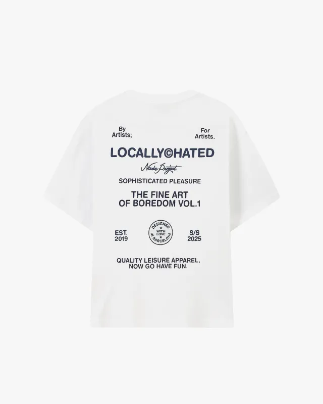 Fine Art Tee White sold by Nude Project