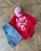 Love Sd Tee Red sold by Nude Project