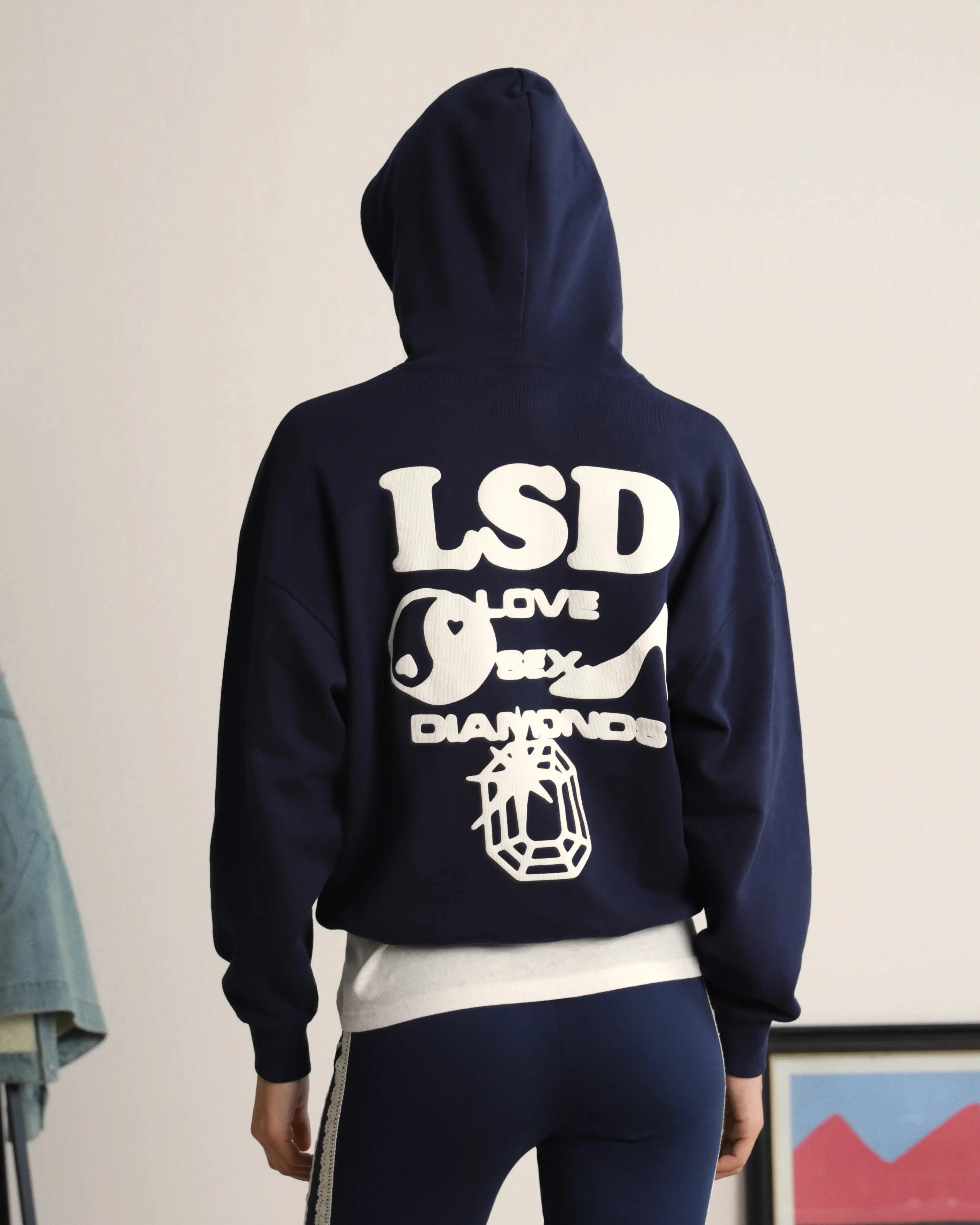 Love Sd Hood Washed Navy sold by Nude Project product image thumbnail 3