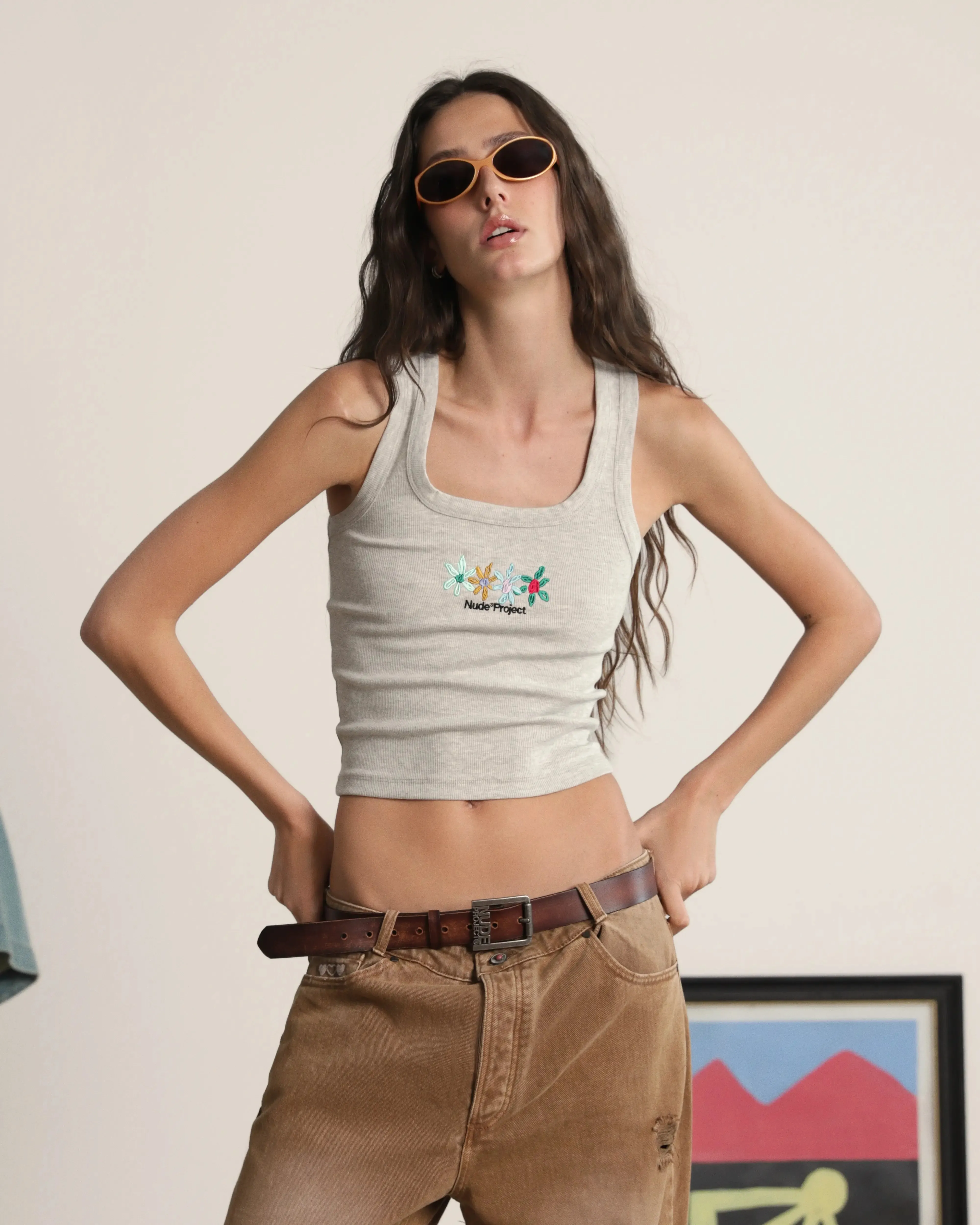 Mandarina Tank Top sold by Nude Project product image thumbnail 2