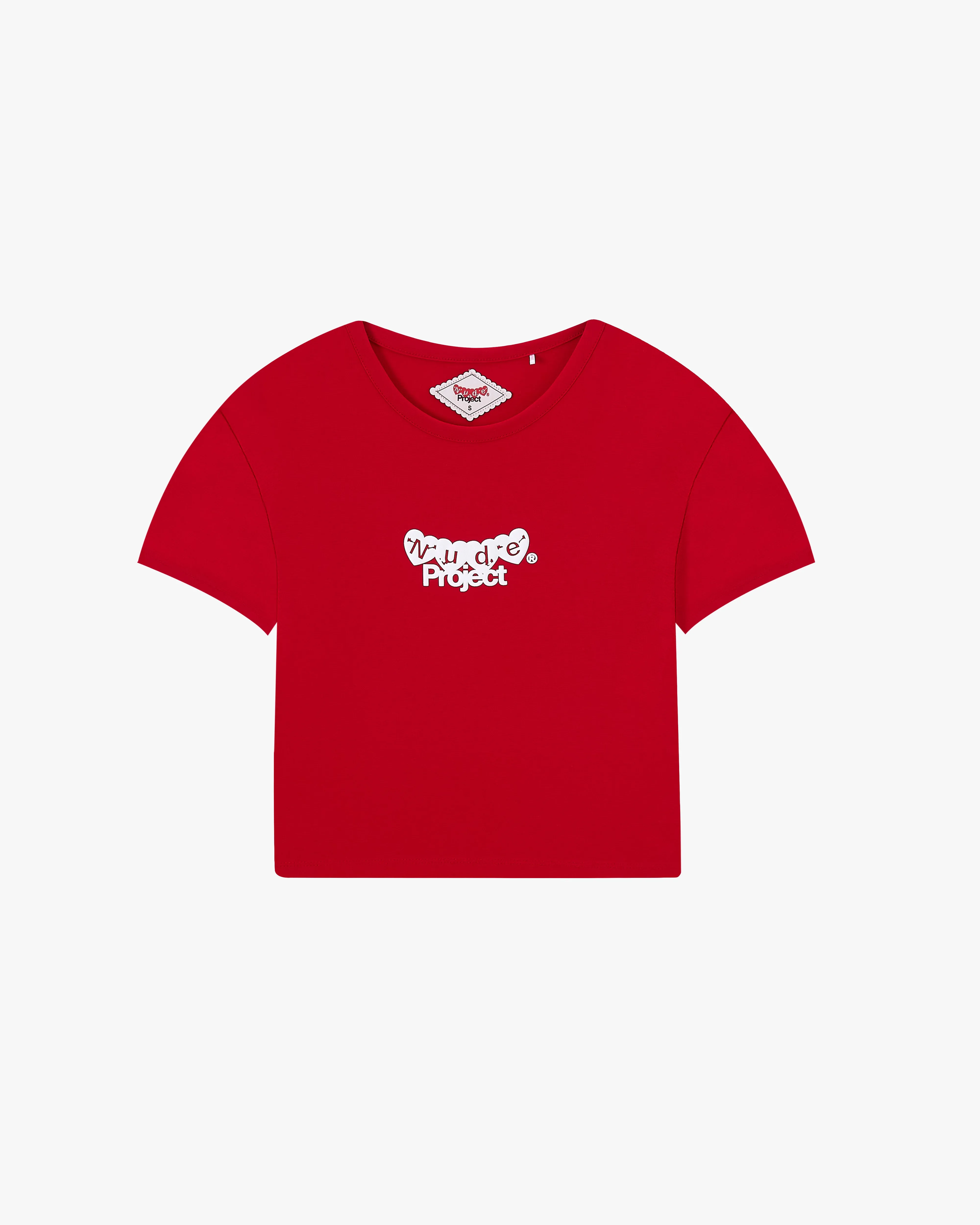 Hearts Tee Red sold by Nude Project