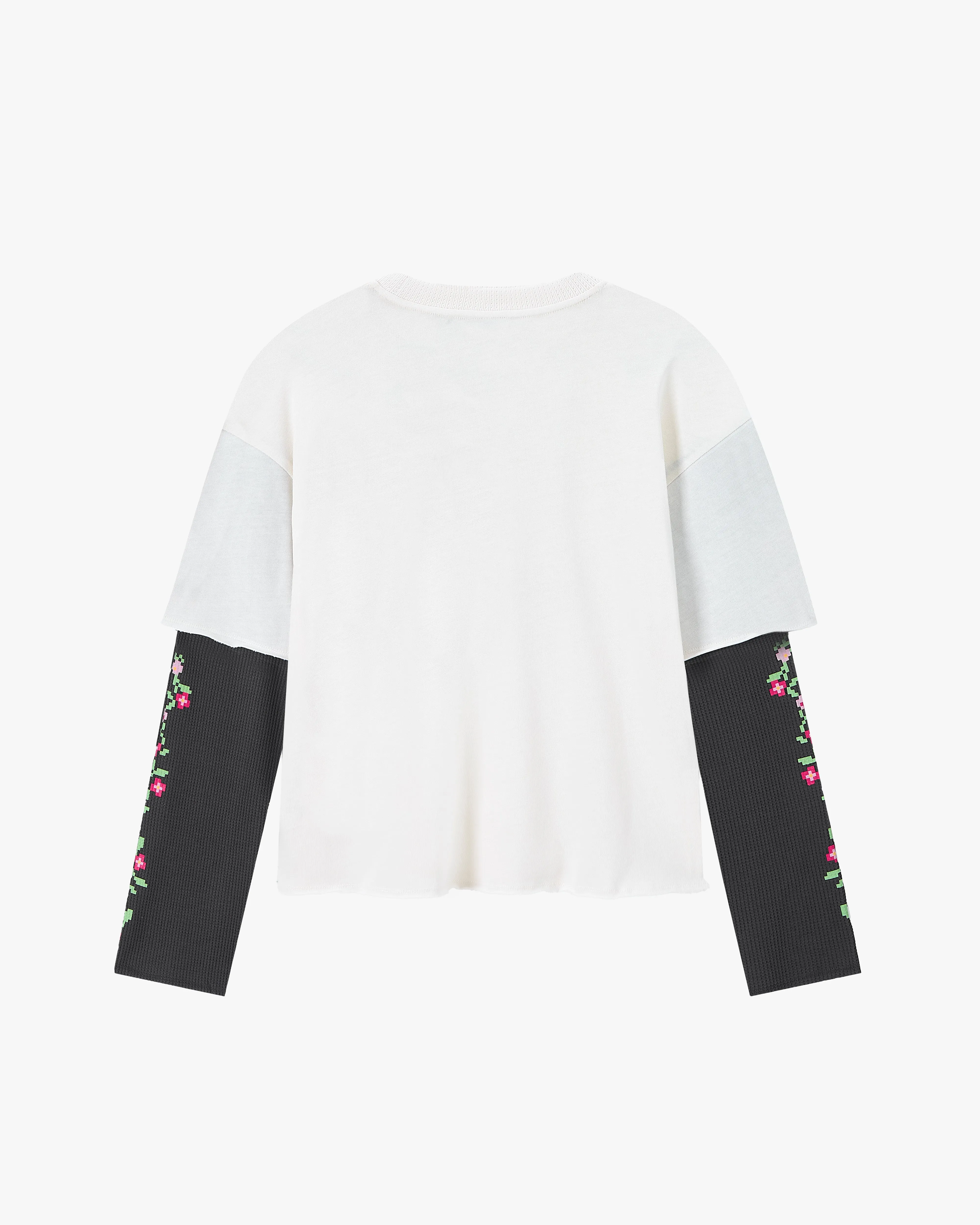 Patty Waffle Longsleeve White sold by Nude Project product image thumbnail 3