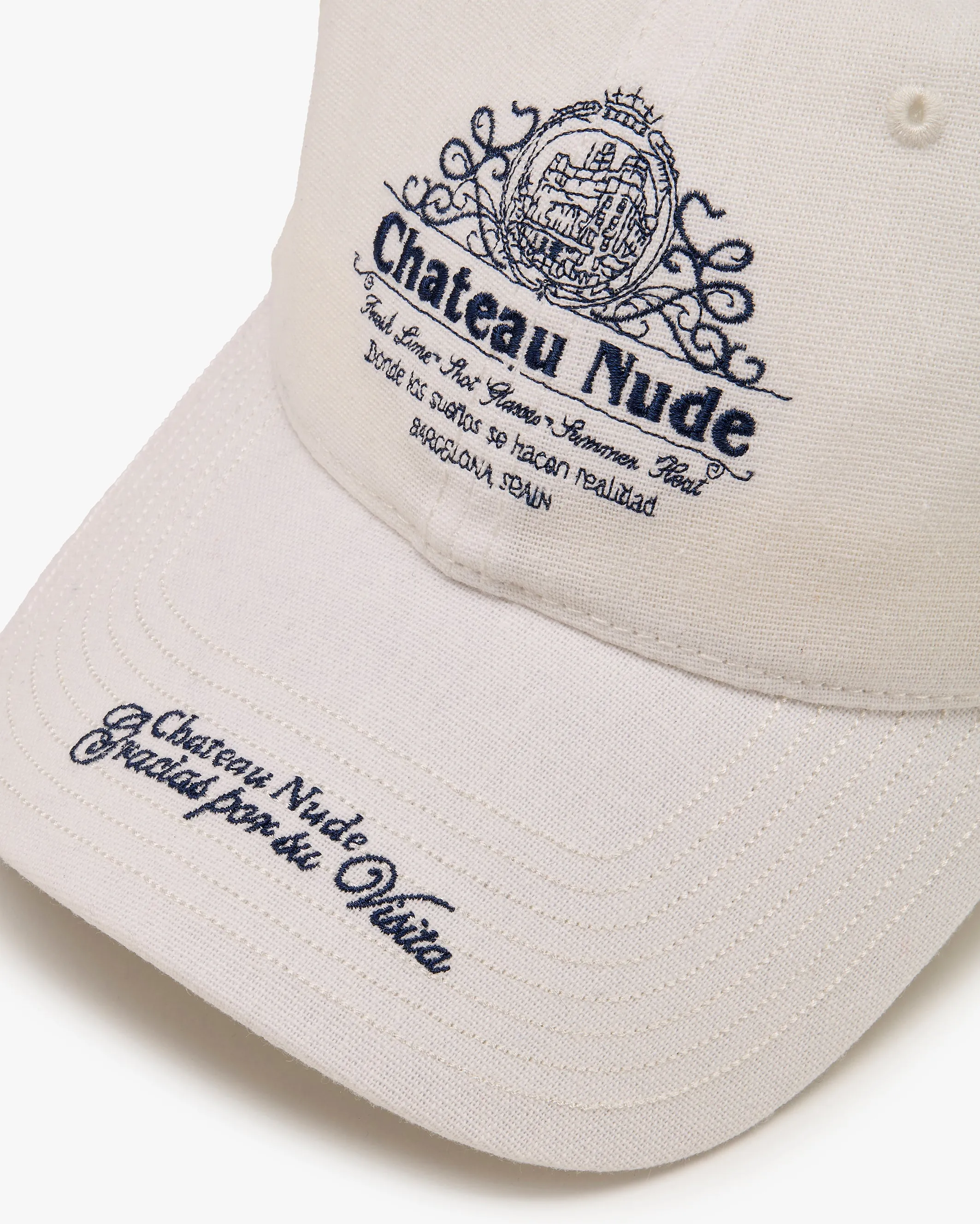 Chateau Cap Linen sold by Nude Project product image thumbnail 5