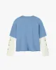Patty Waffle Longsleeve Blue sold by Nude Project