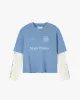 Patty Waffle Longsleeve Blue sold by Nude Project