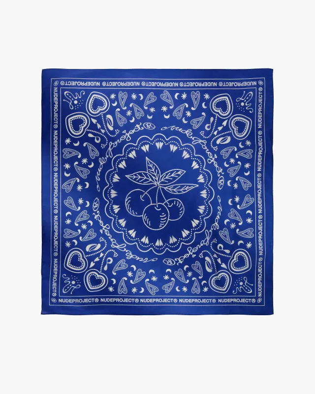Bandana Handkerchief Blue sold by Nude Project