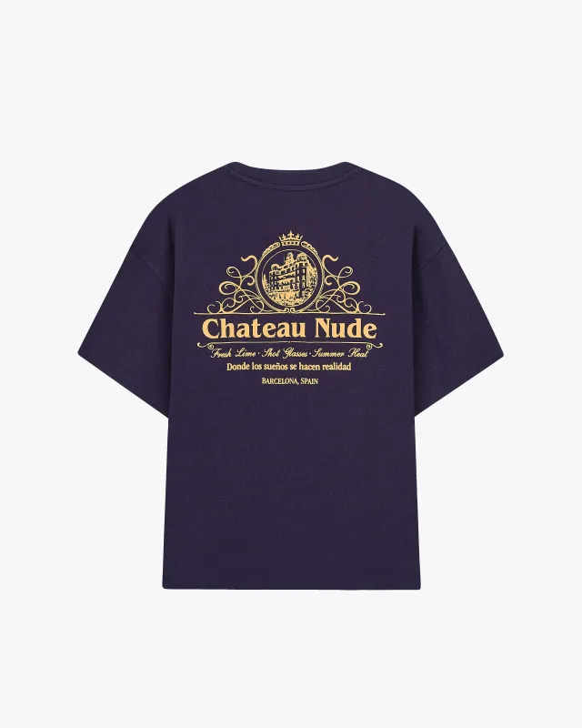 Chateau Tee Navy sold by Nude Project