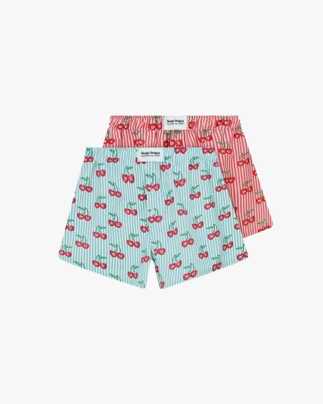 Cherry Boxers 2Xpack sold by Nude Project