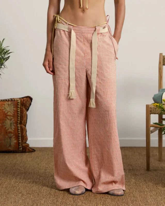 Formentera Pants Red sold by Nude Project