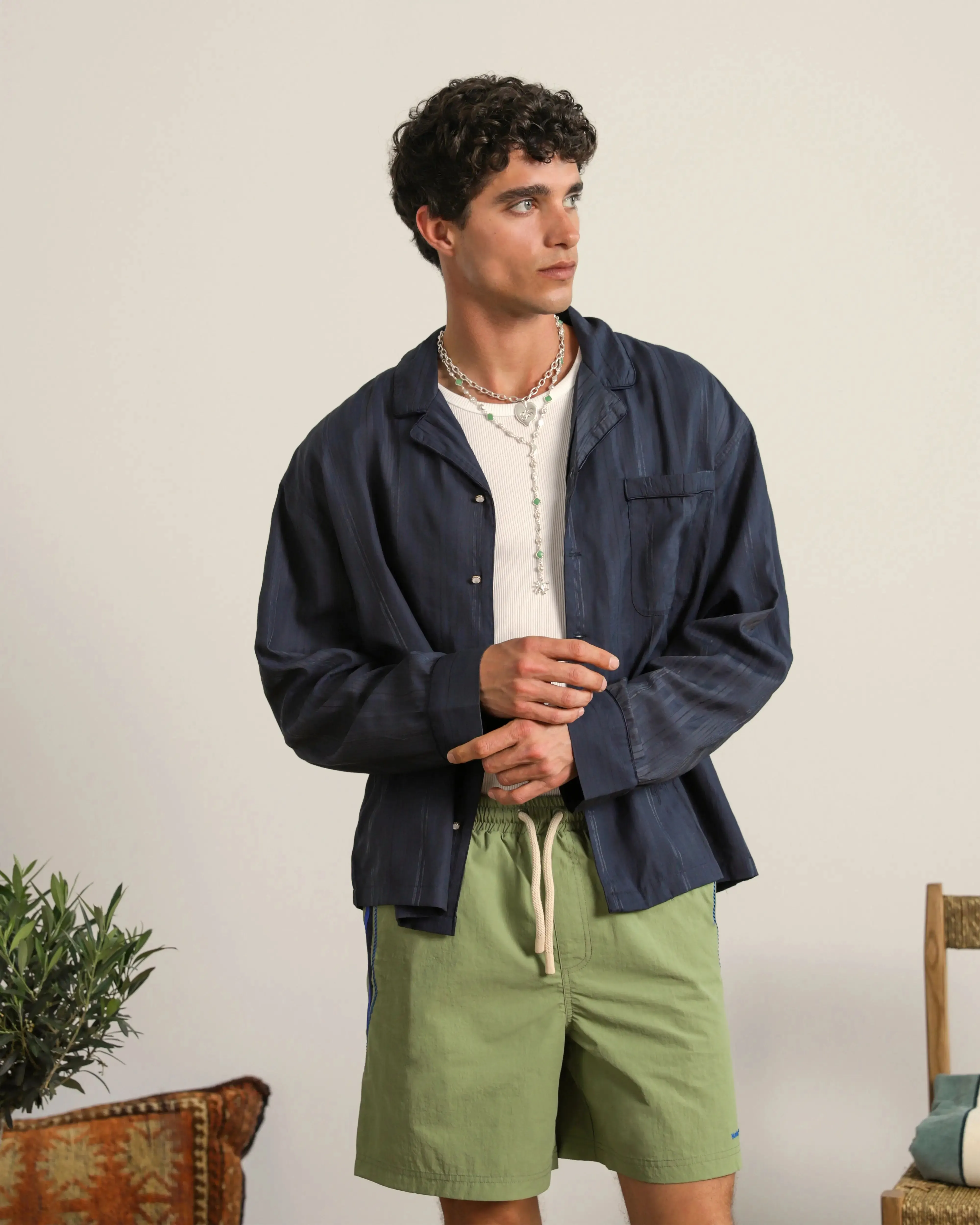 Sleepy Shirt Navy sold by Nude Project product image thumbnail 2