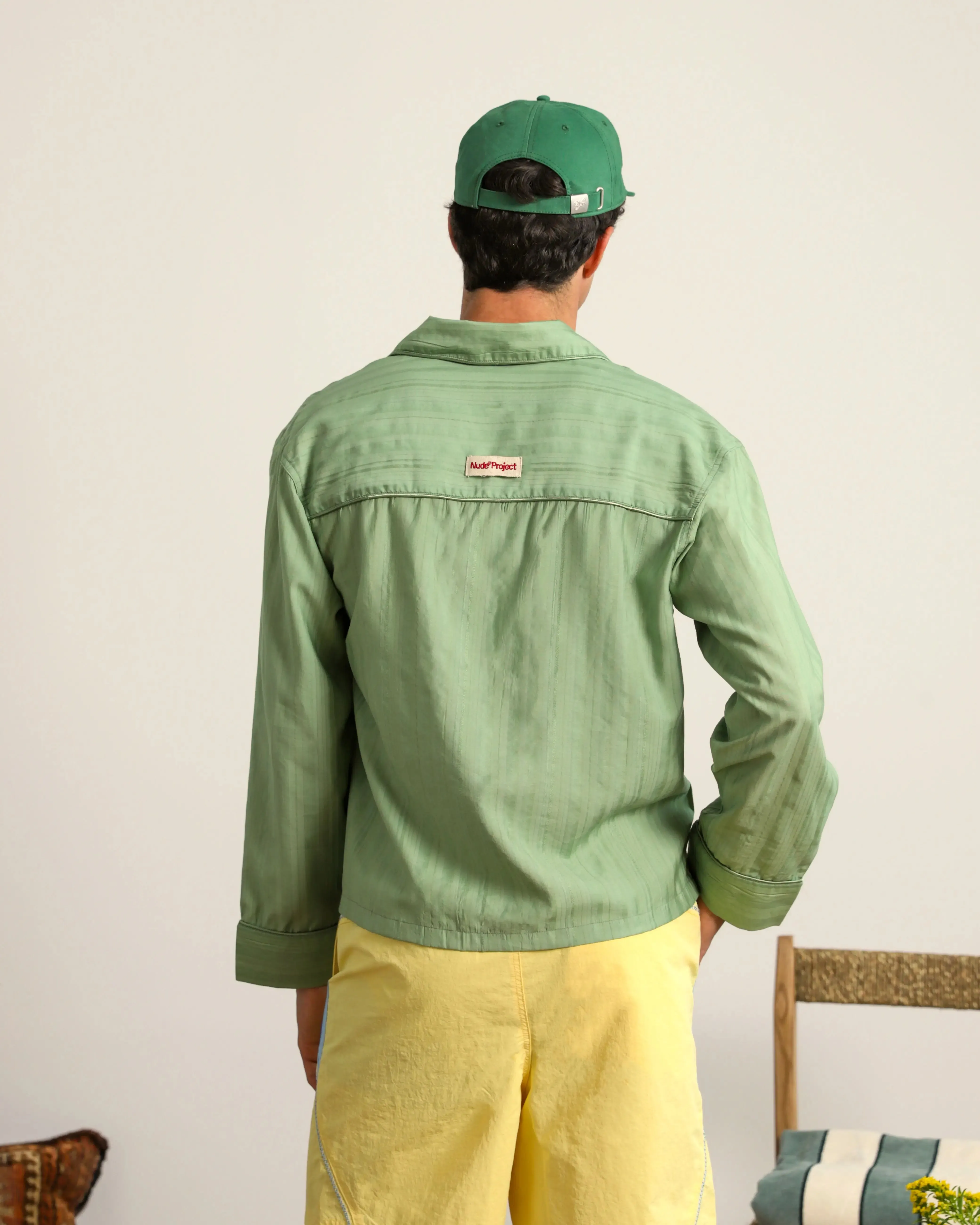 Sleepy Shirt Green sold by Nude Project product image thumbnail 5
