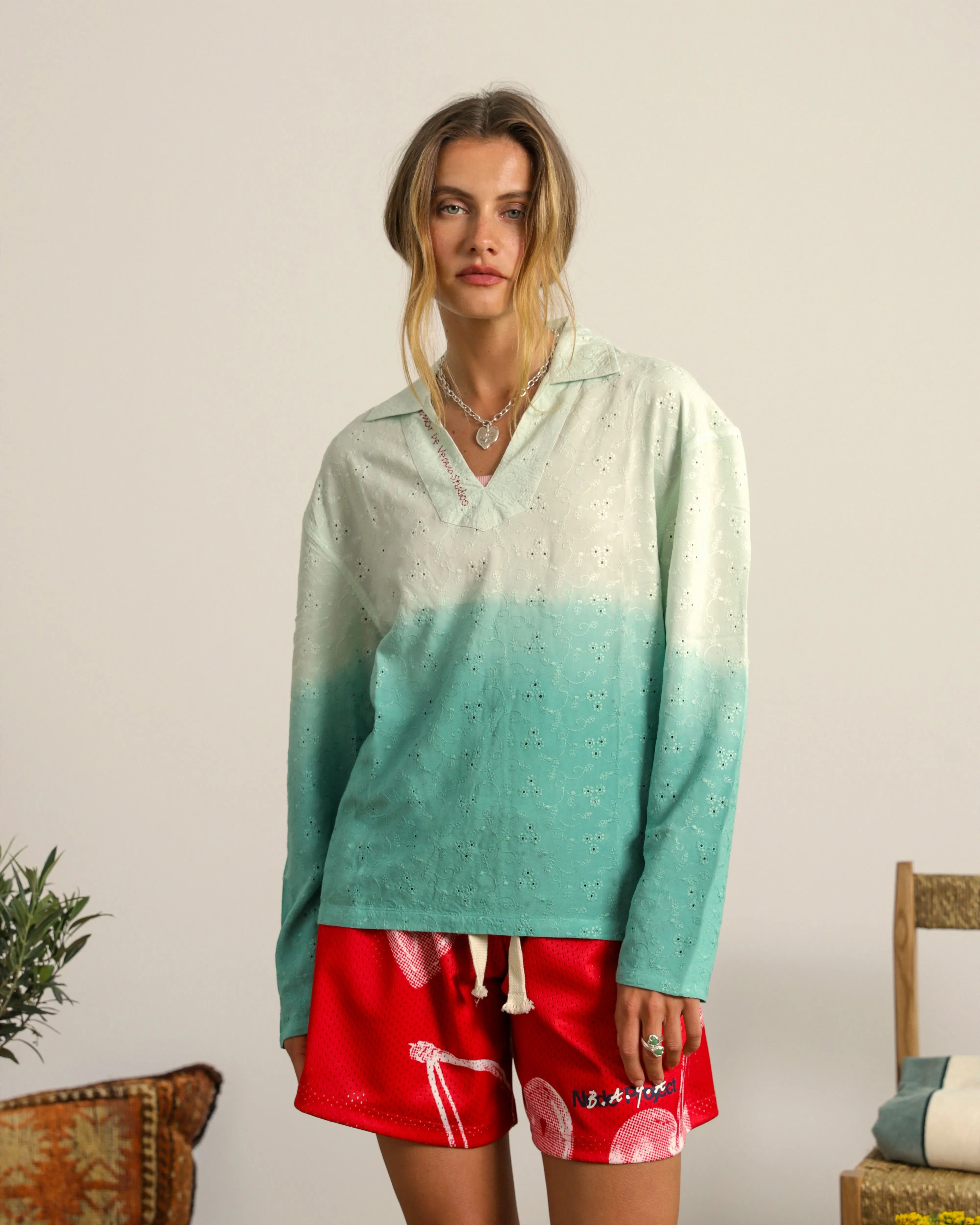 Romeo Shirt Blue sold by Nude Project product image thumbnail 3