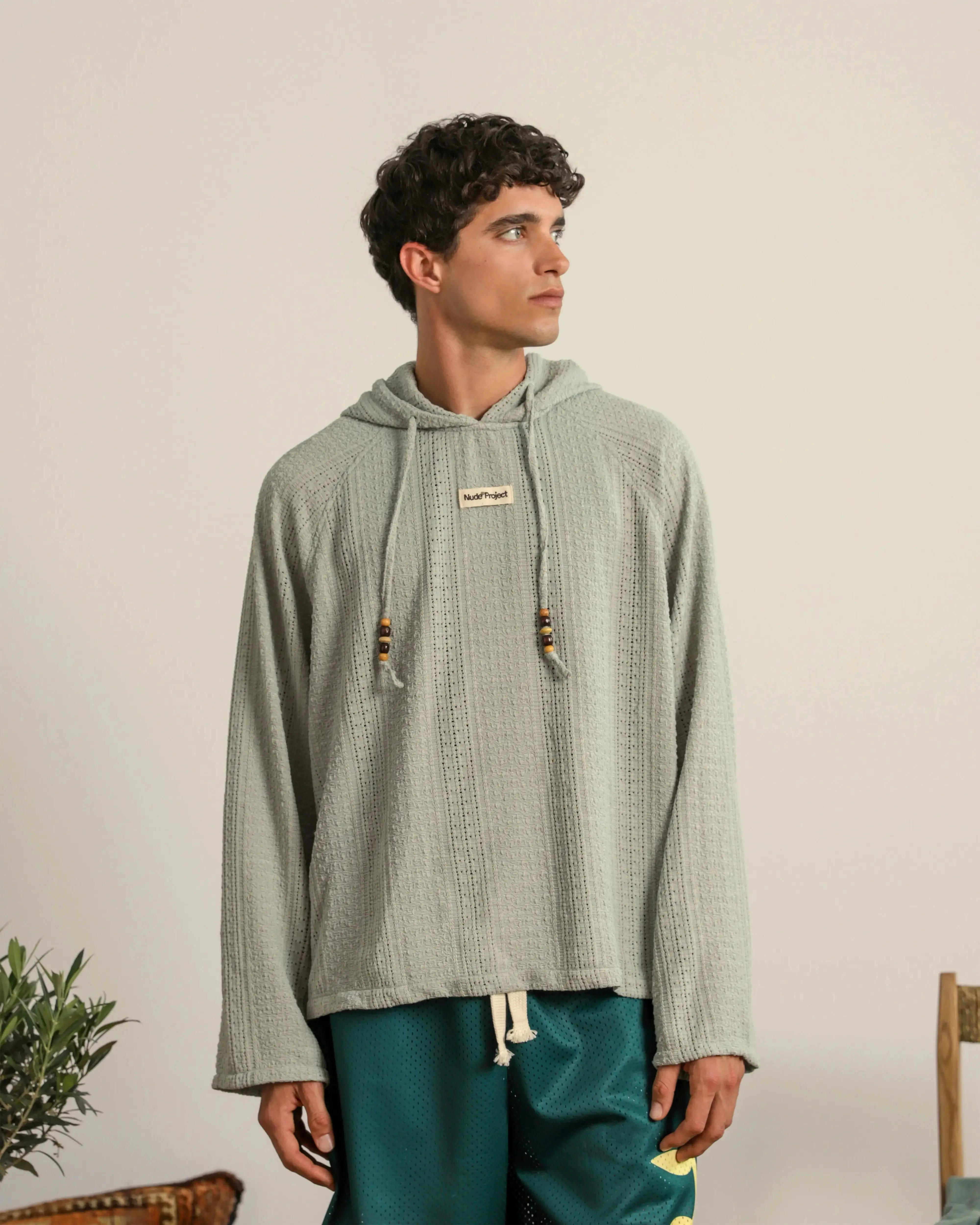 Julieta Hooded Shirt sold by Nude Project