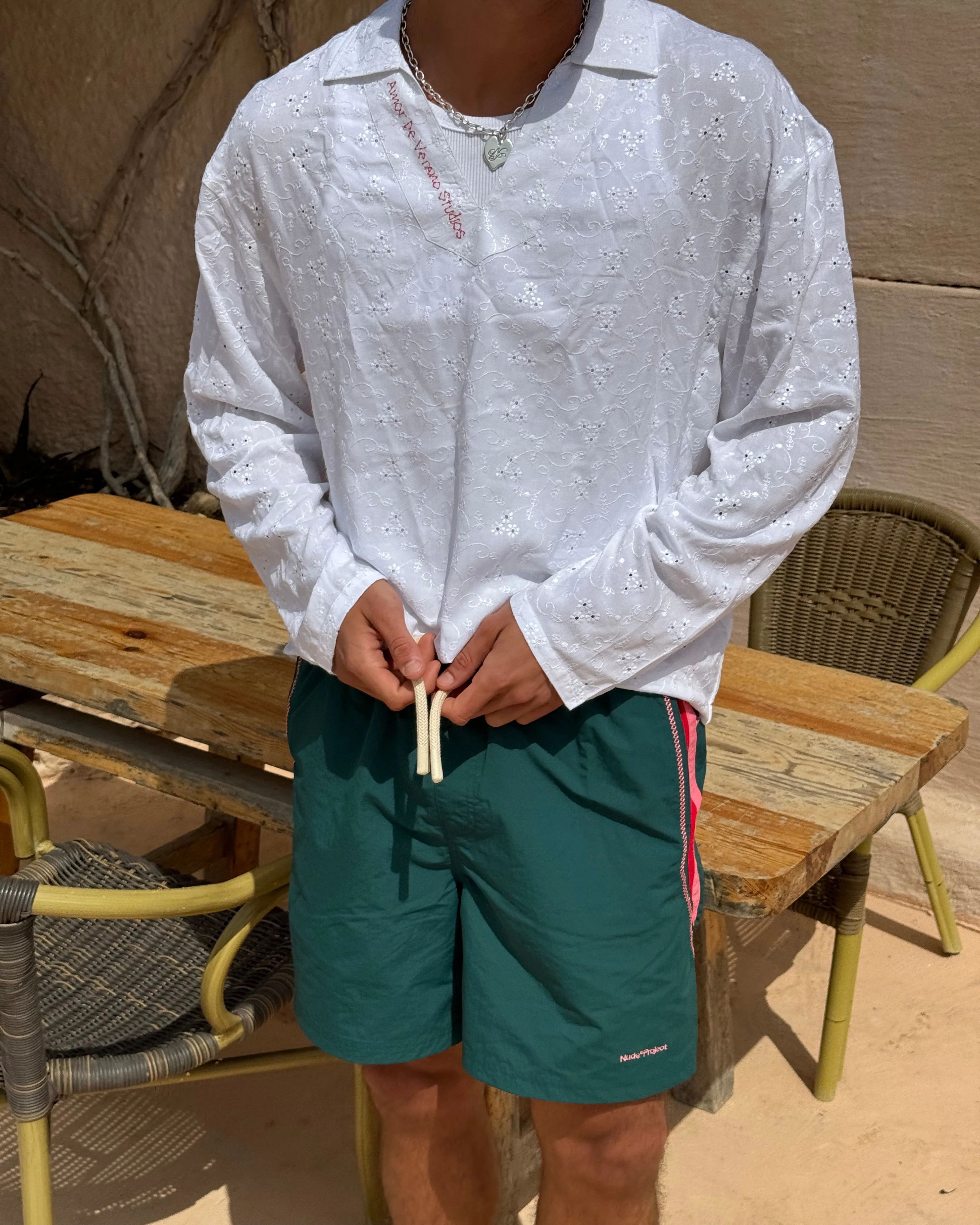 "The" Swimshorts Green sold by Nude Project product image thumbnail 5