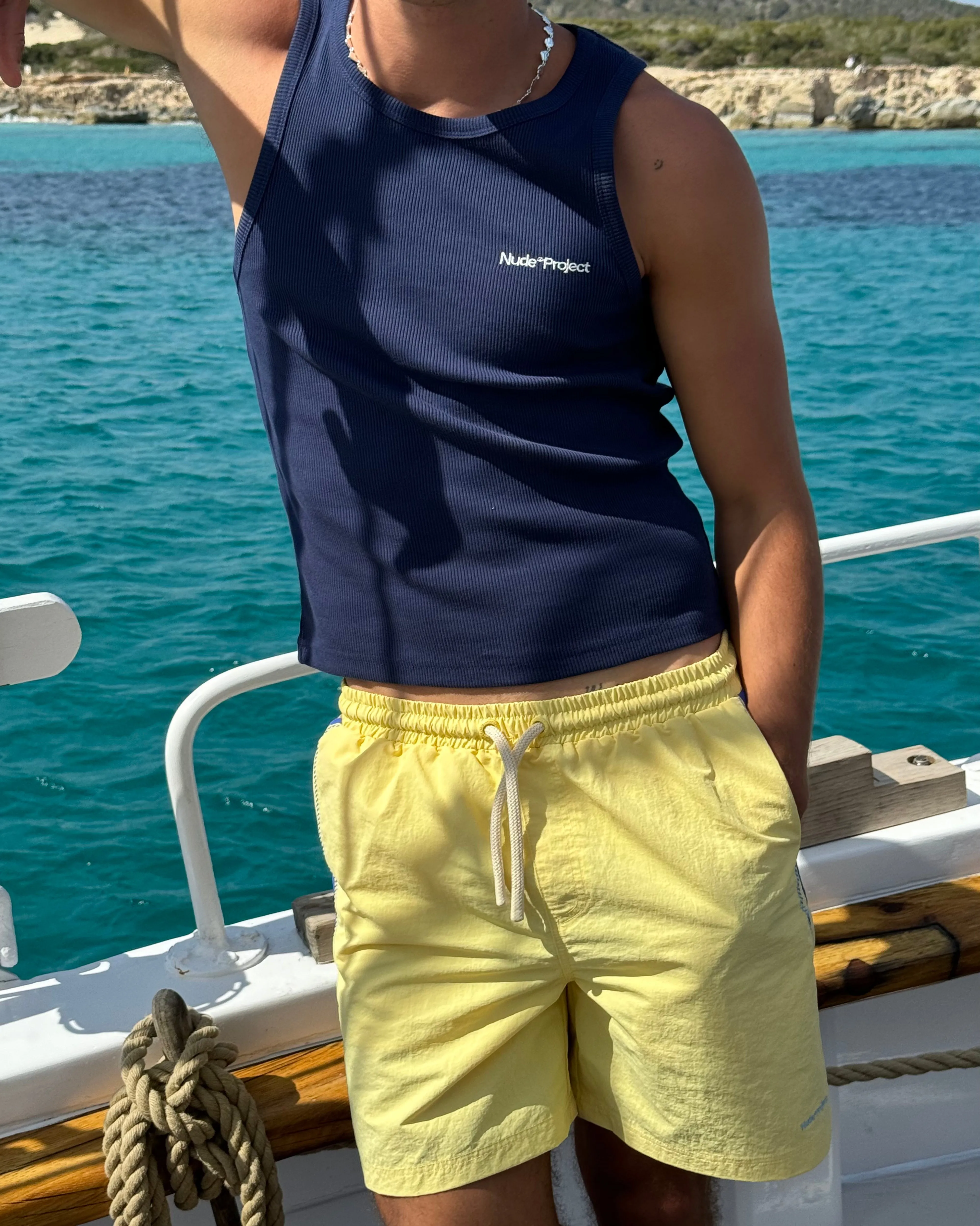 "The" Swimshorts Yellow sold by Nude Project product image thumbnail 5