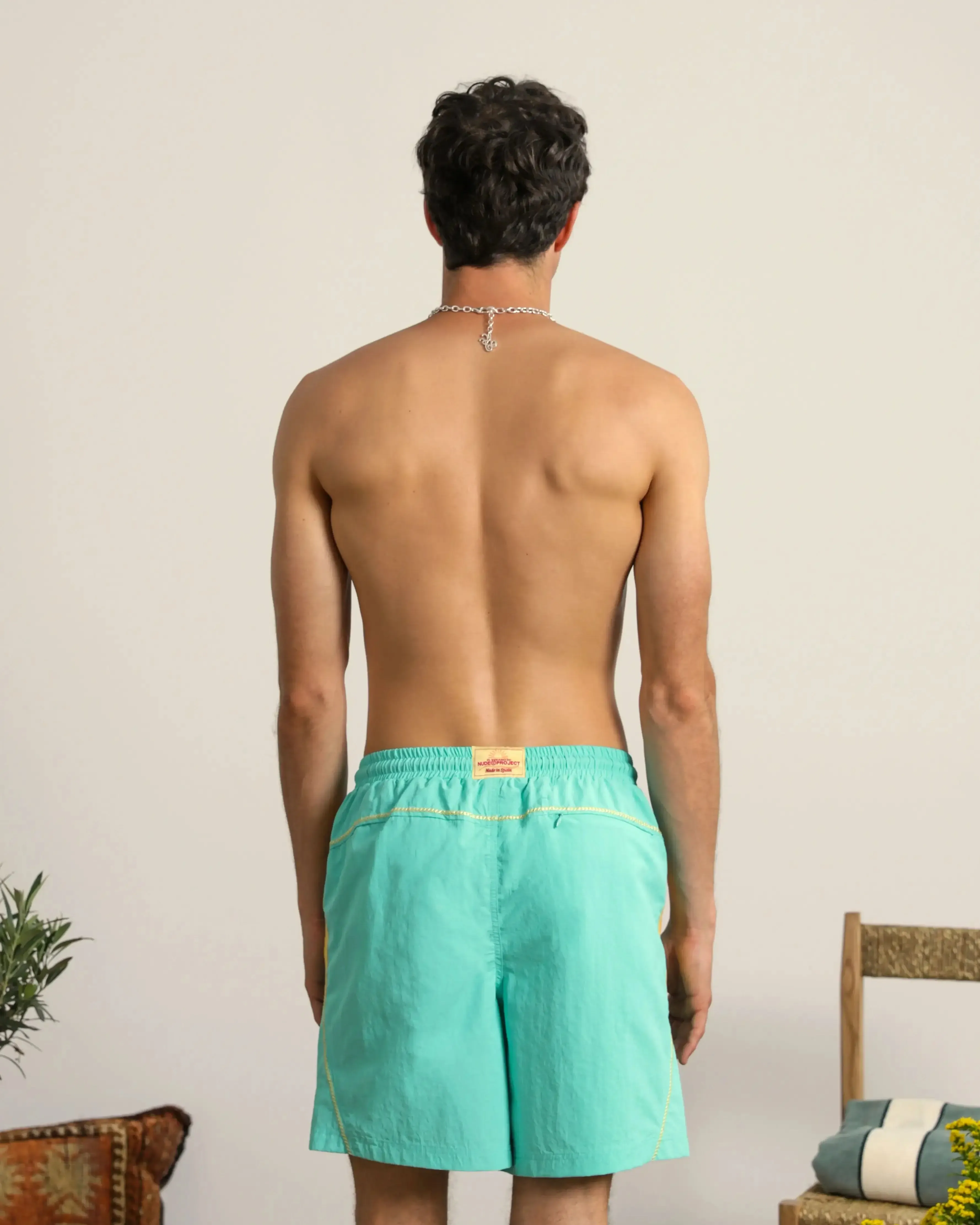 "The" Swimshorts Cyan sold by Nude Project product image thumbnail 5
