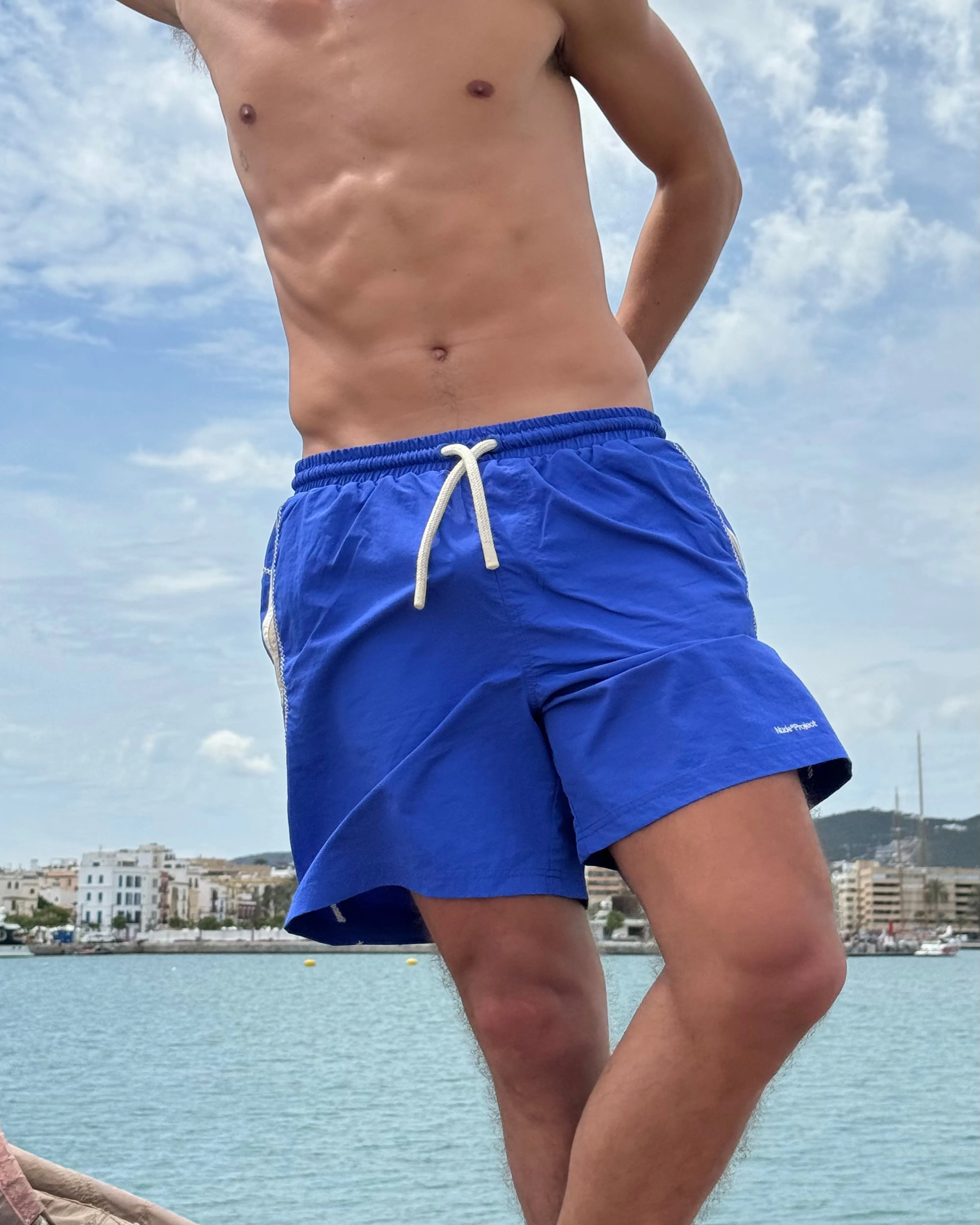"The" Swimshorts Blue sold by Nude Project product image thumbnail 5
