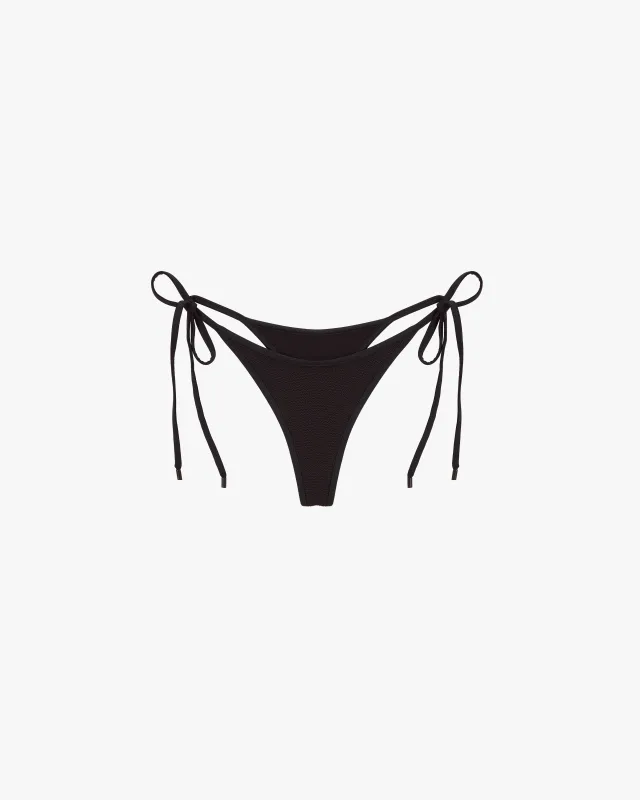 Costa Bikini Bottom Black sold by Nude Project
