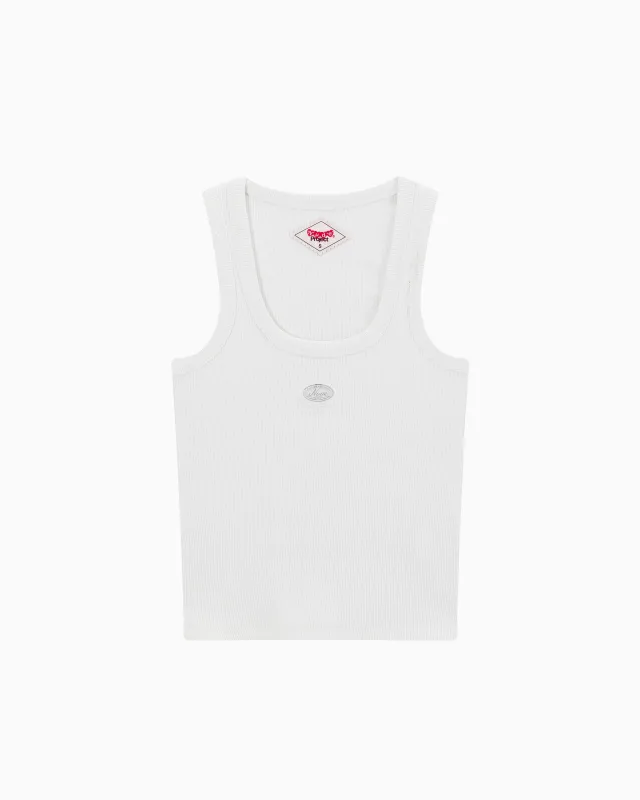 Sophisticated Pleasure Tank Top White sold by Nude Project