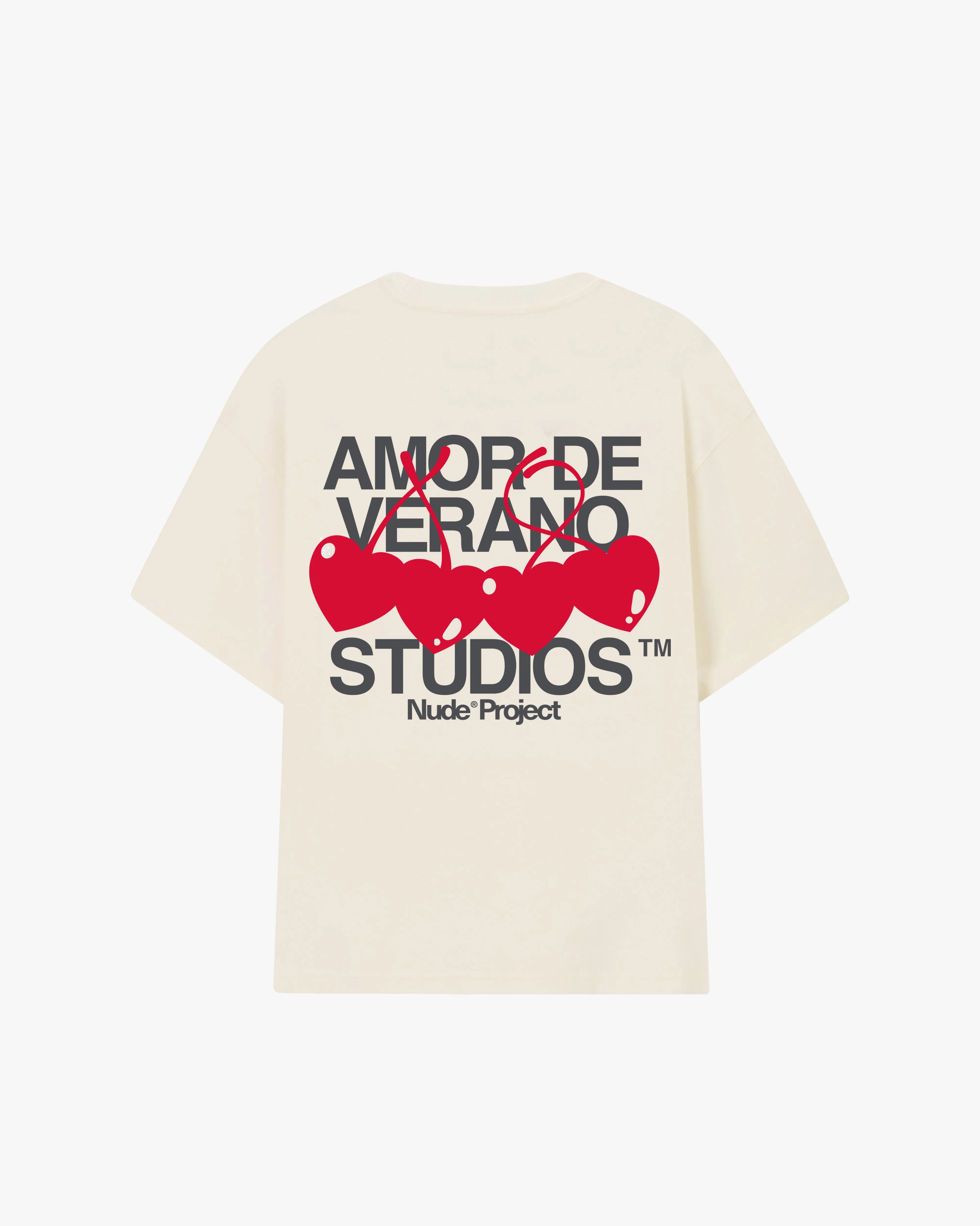 Xoxo Tee Marshmallow sold by Nude Project