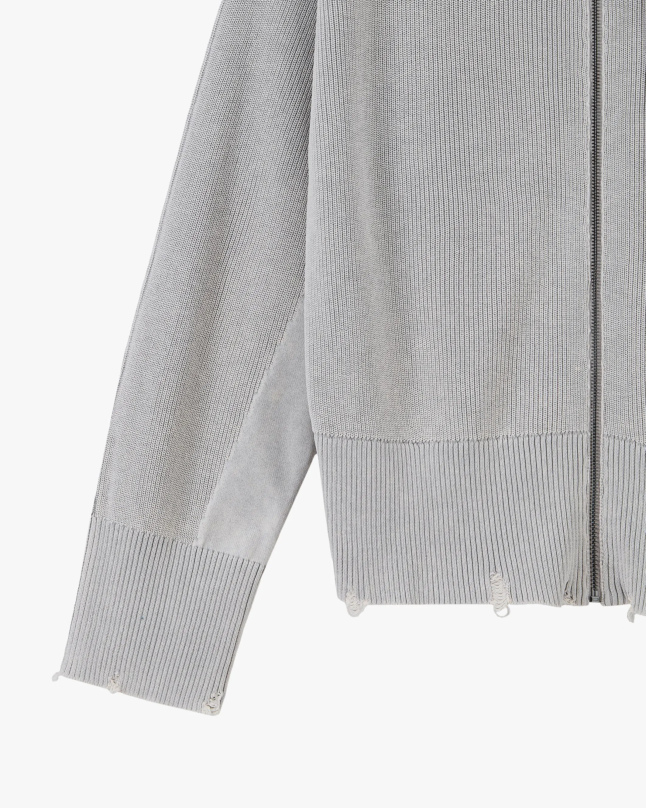 Perfect Cropped Zip-Up Hoodie Grey sold by Nude Project product image thumbnail 5