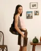 Lace Football Short Brown sold by Nude Project