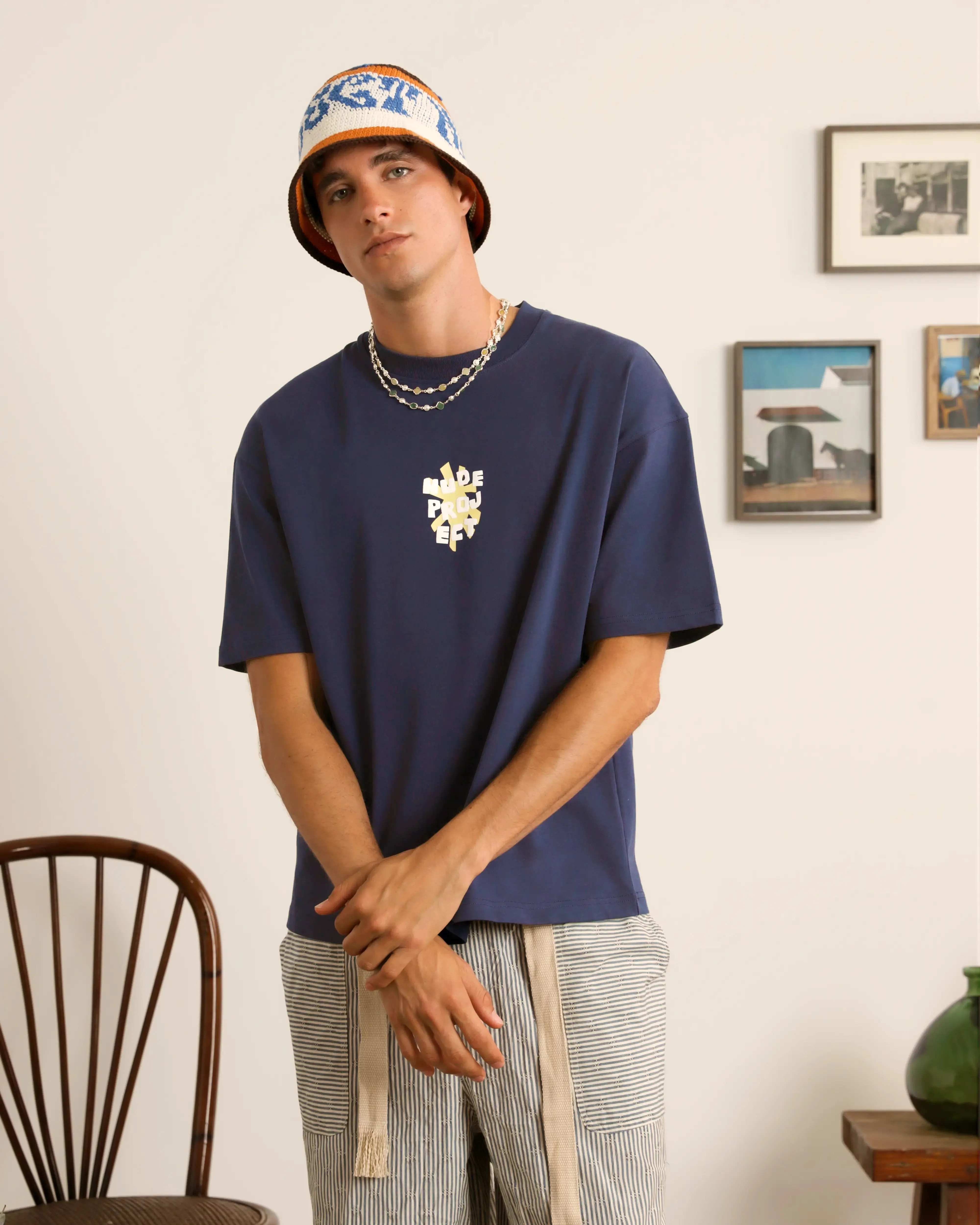 Astro Tee Navy sold by Nude Project product image thumbnail 2