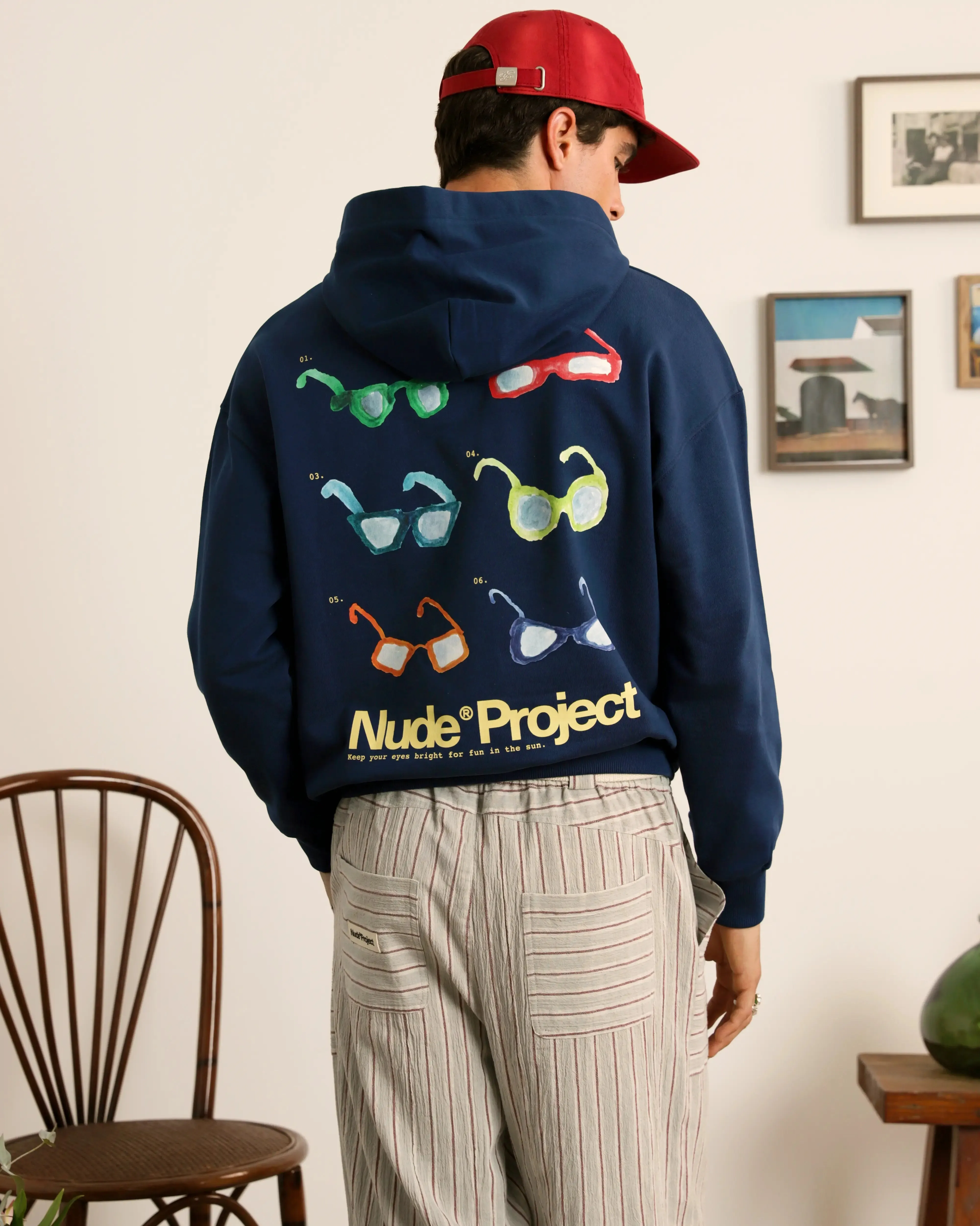 Sunglasses Hood Navy sold by Nude Project product image thumbnail 2