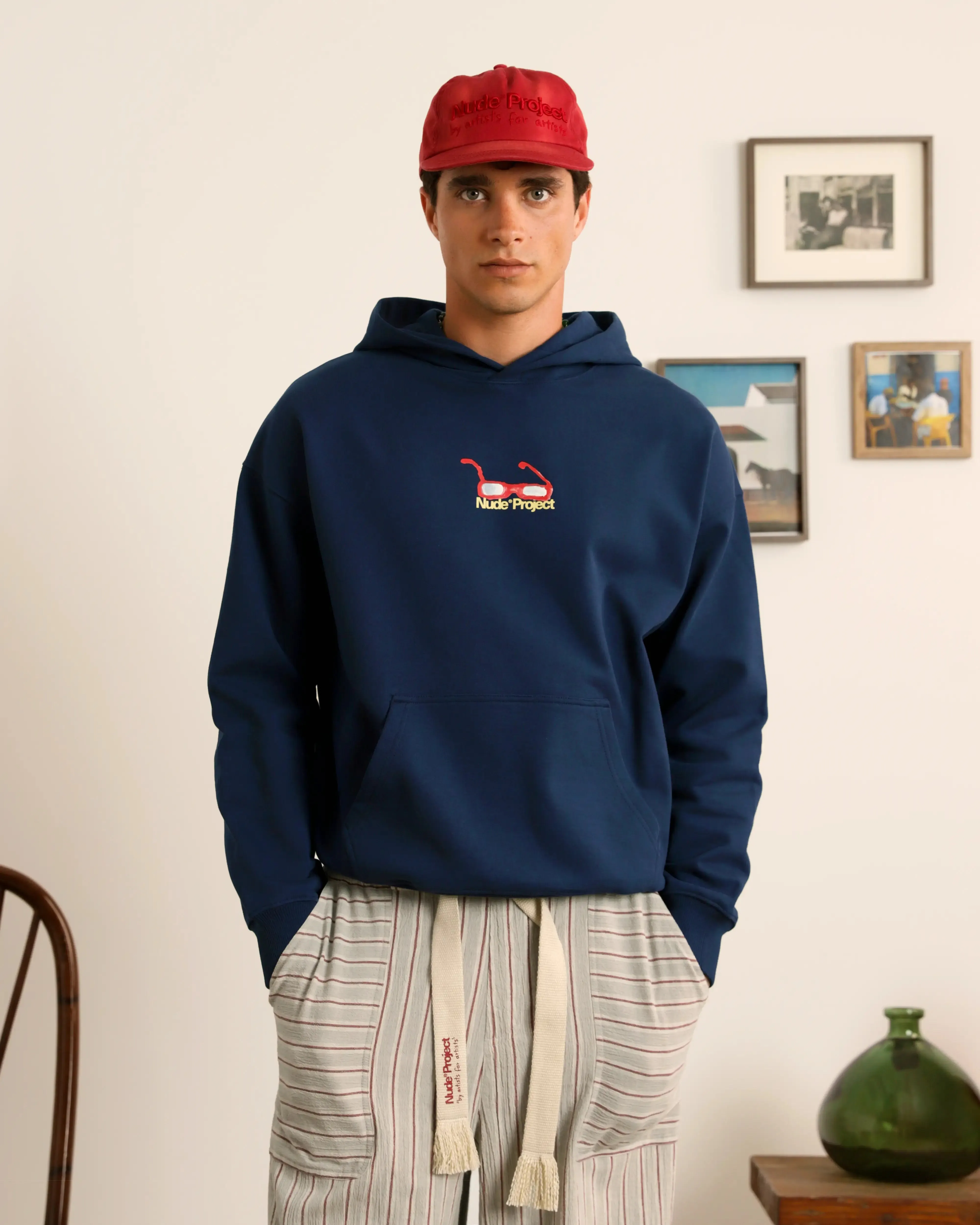 Sunglasses Hood Navy sold by Nude Project product image thumbnail 3