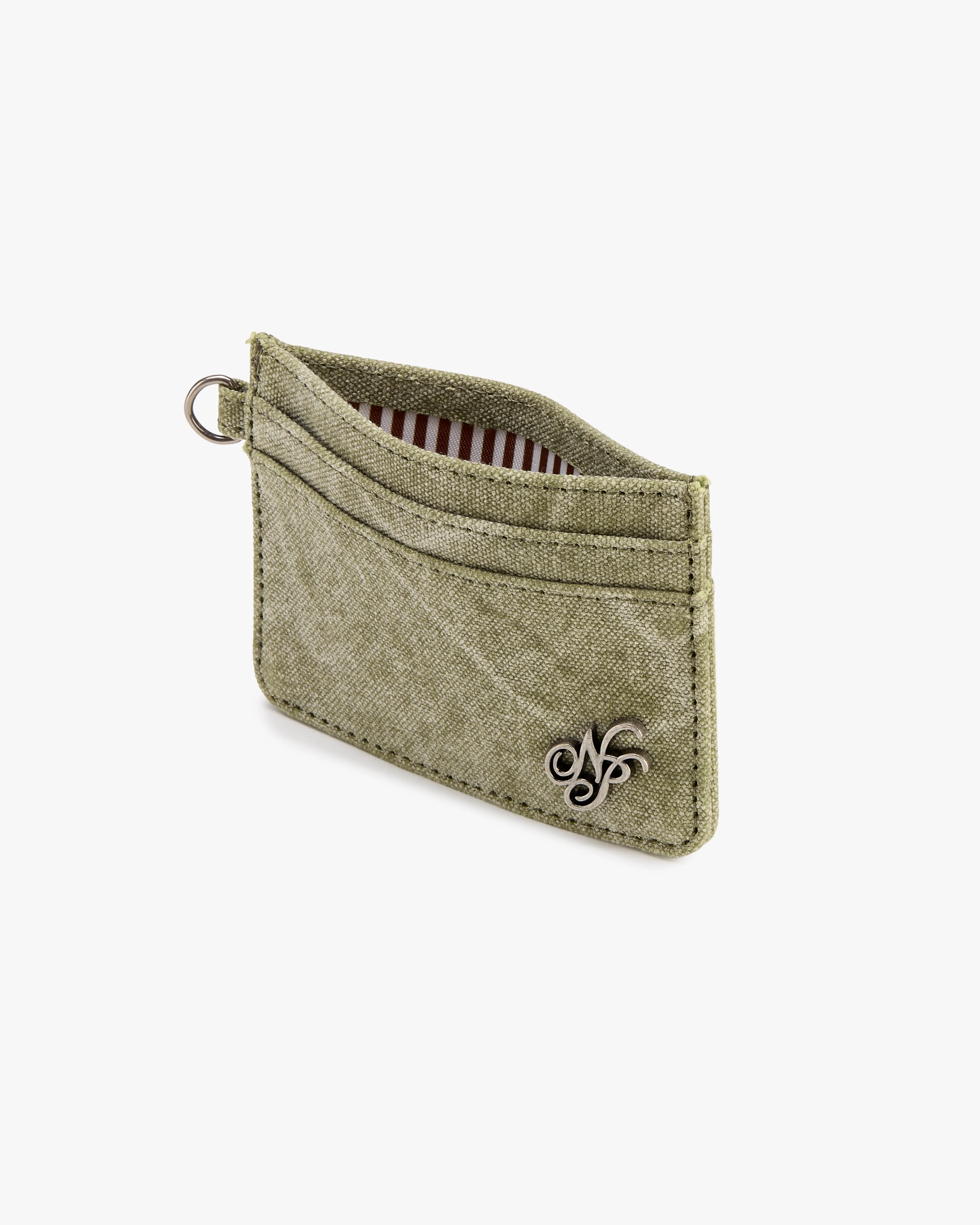 Canvas Cardholder Green sold by Nude Project product image thumbnail 3