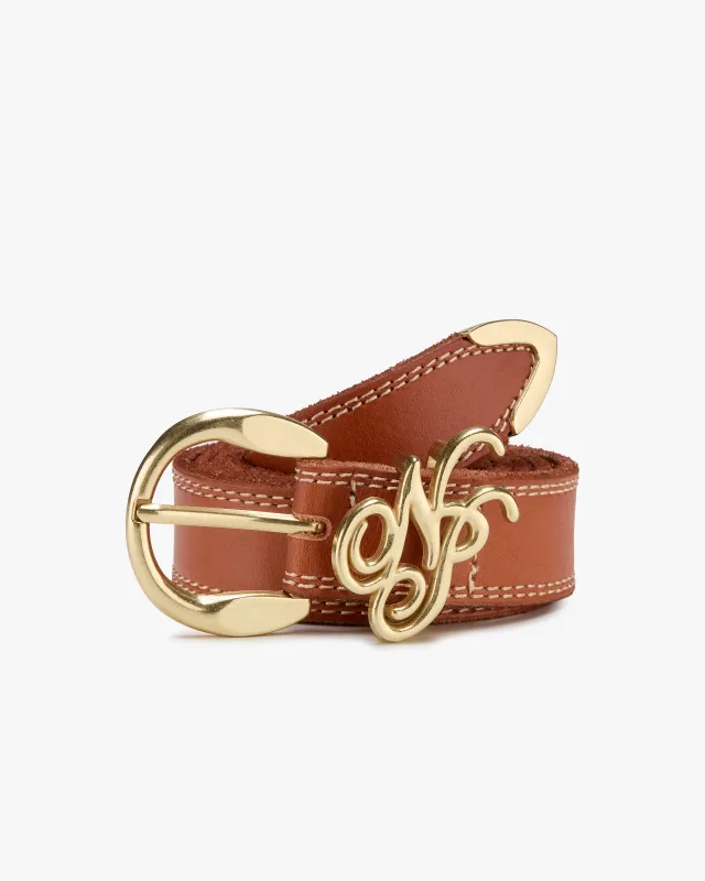 Benyok Belt Brown sold by Nude Project