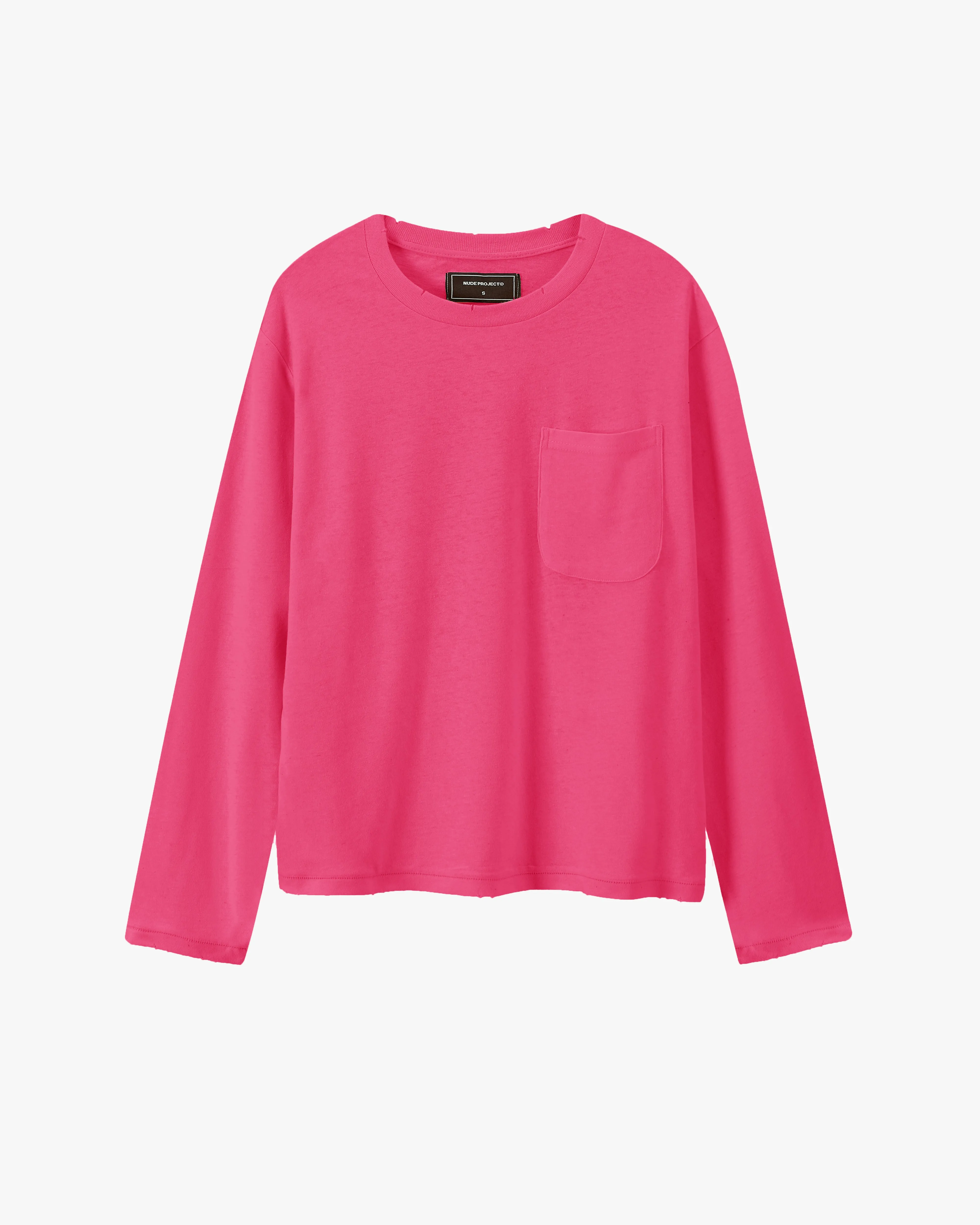 Cerise Longlseeve Raspberry sold by Nude Project product image thumbnail 4