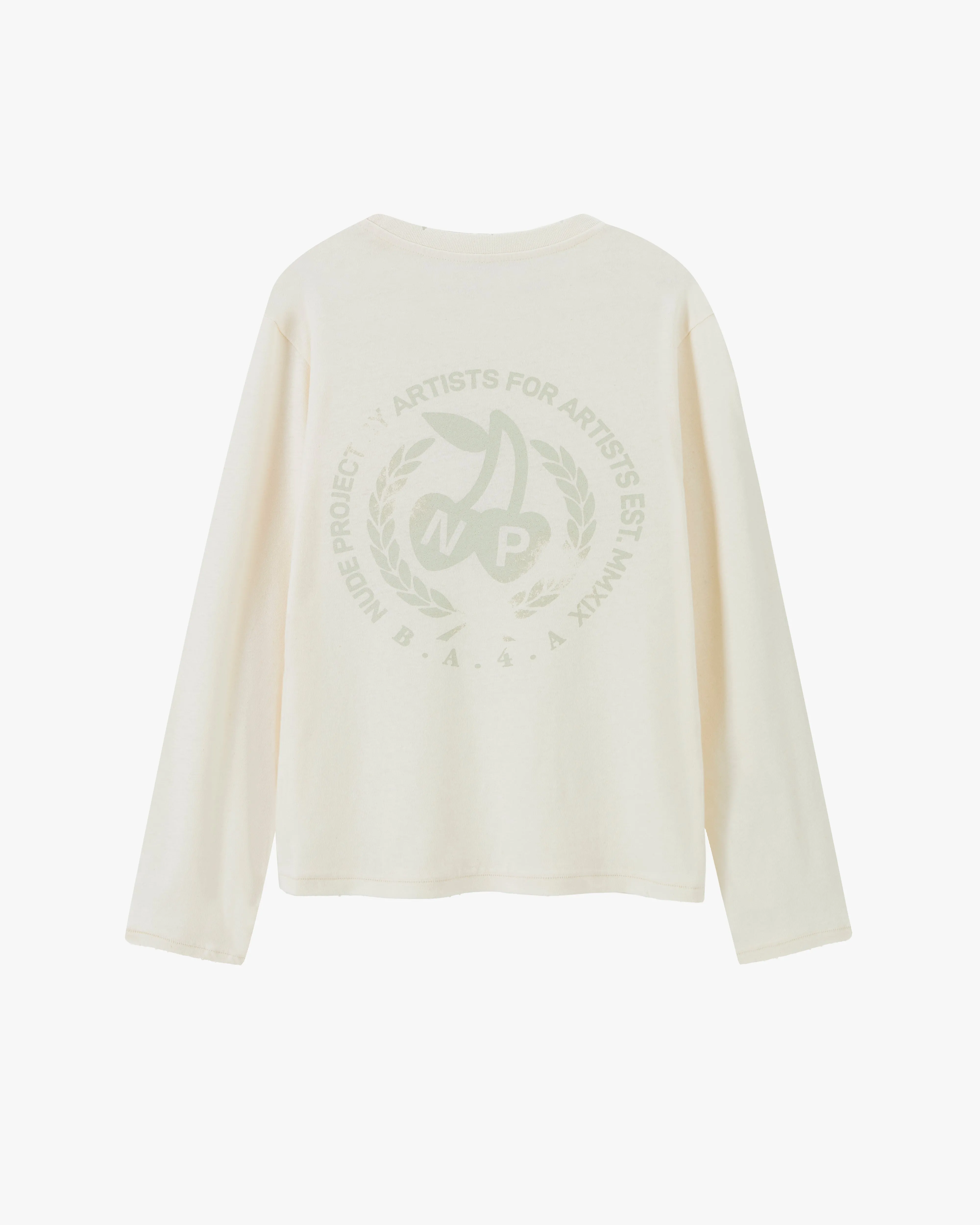 Cerise Longsleeve Marshmallow sold by Nude Project product image thumbnail 4