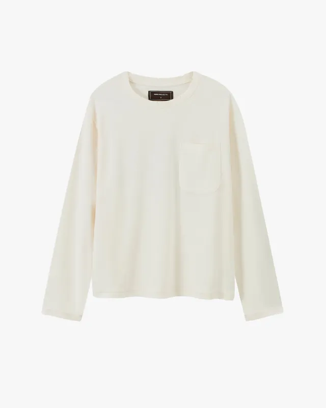 Cerise Longsleeve Marshmallow sold by Nude Project