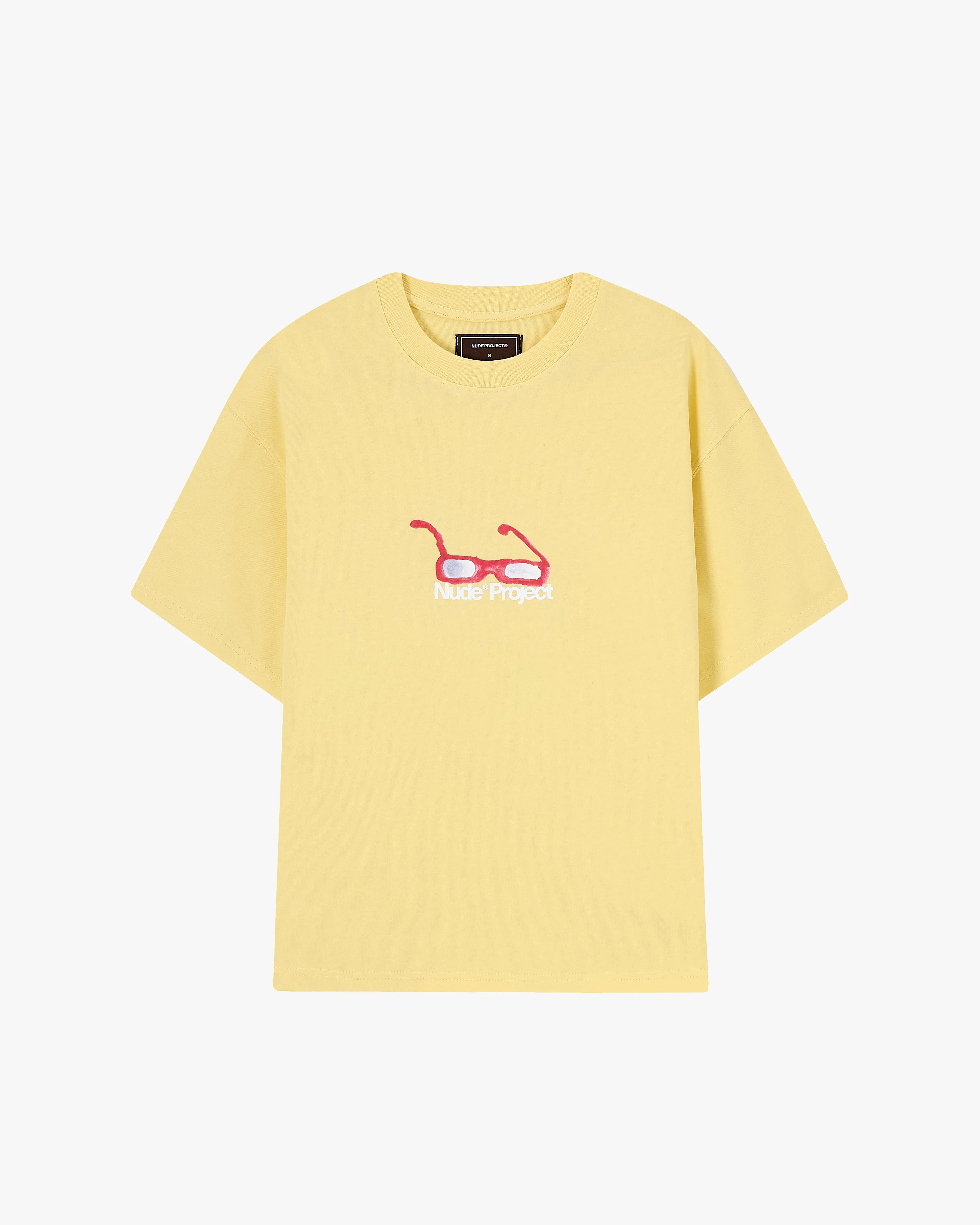 Sunglasses Tee Pale Yellow sold by Nude Project product image thumbnail 2