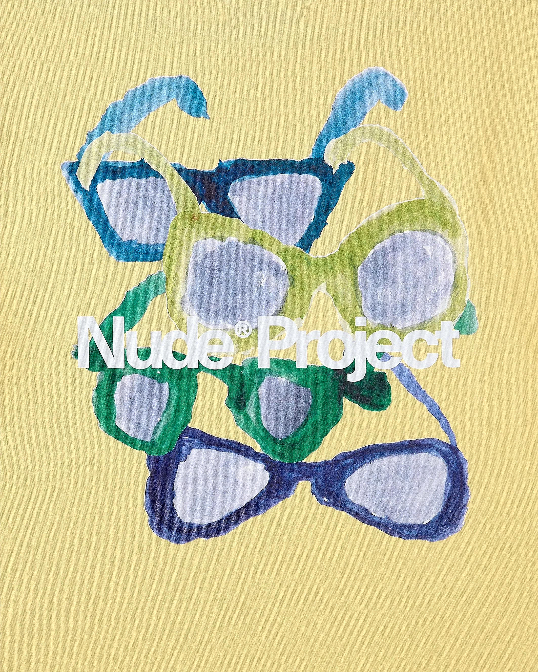 Sunglasses Tee Pale Yellow sold by Nude Project product image thumbnail 3
