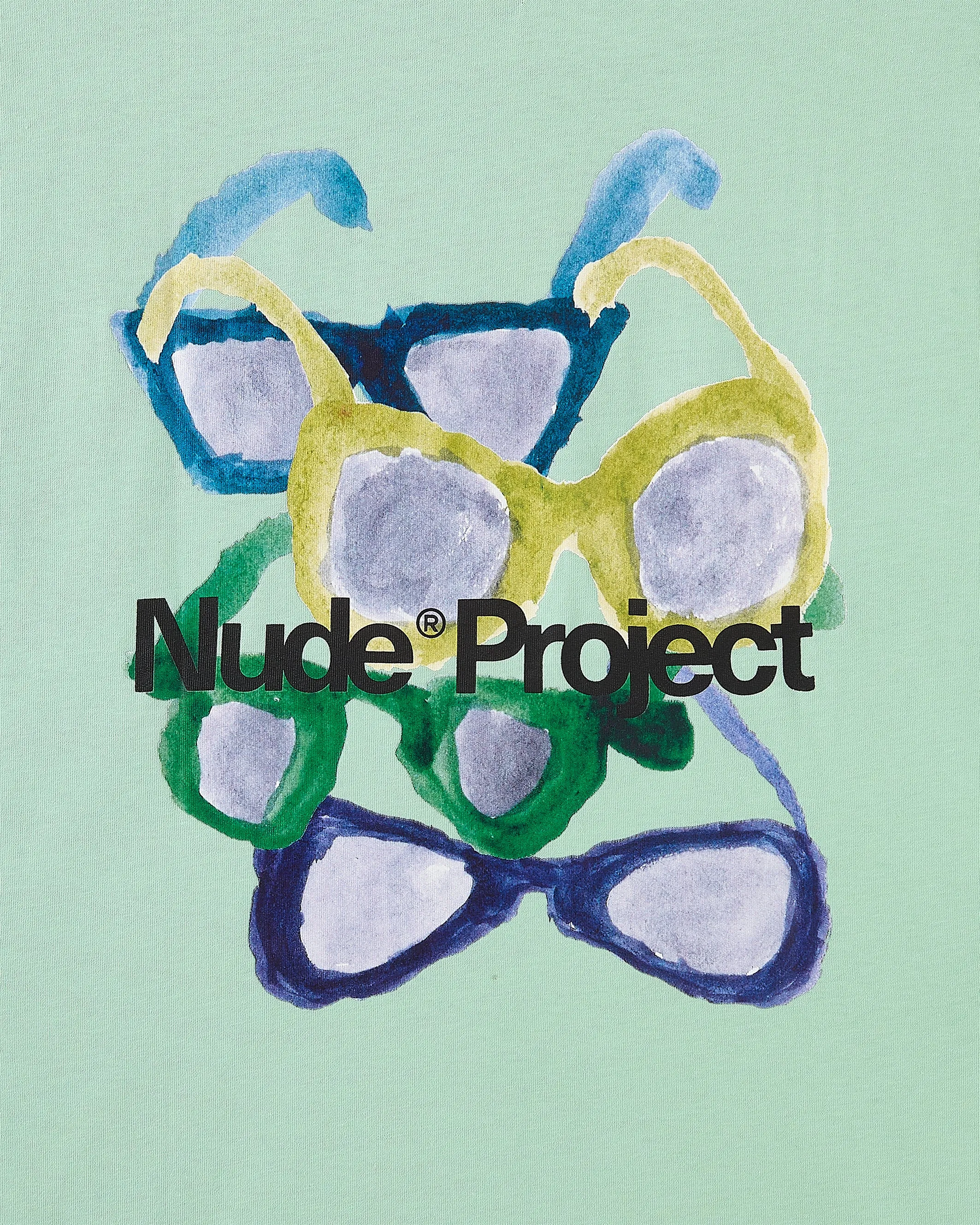 Sunglasses Tee Pale Green sold by Nude Project product image thumbnail 4