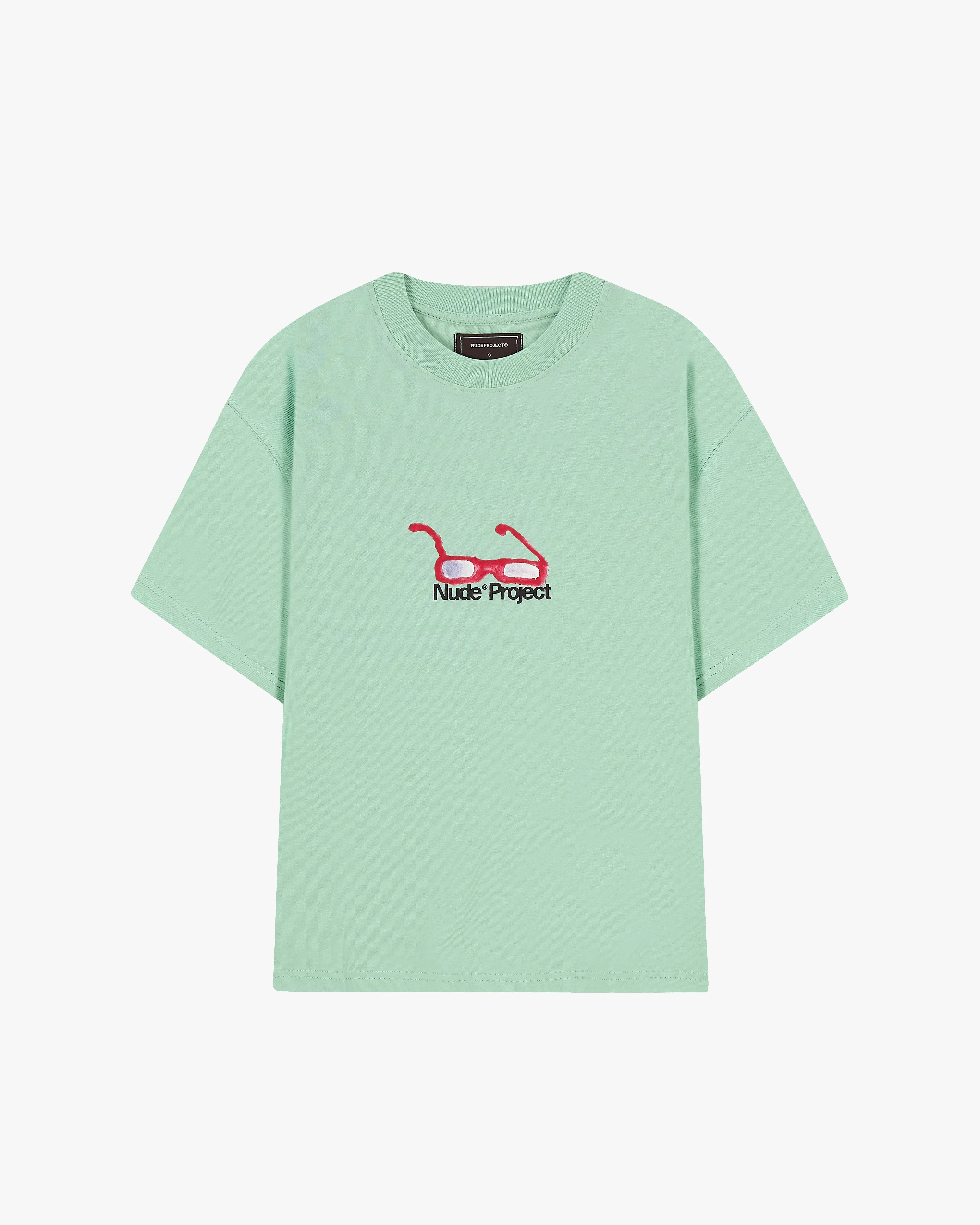 Sunglasses Tee Pale Green sold by Nude Project product image thumbnail 3