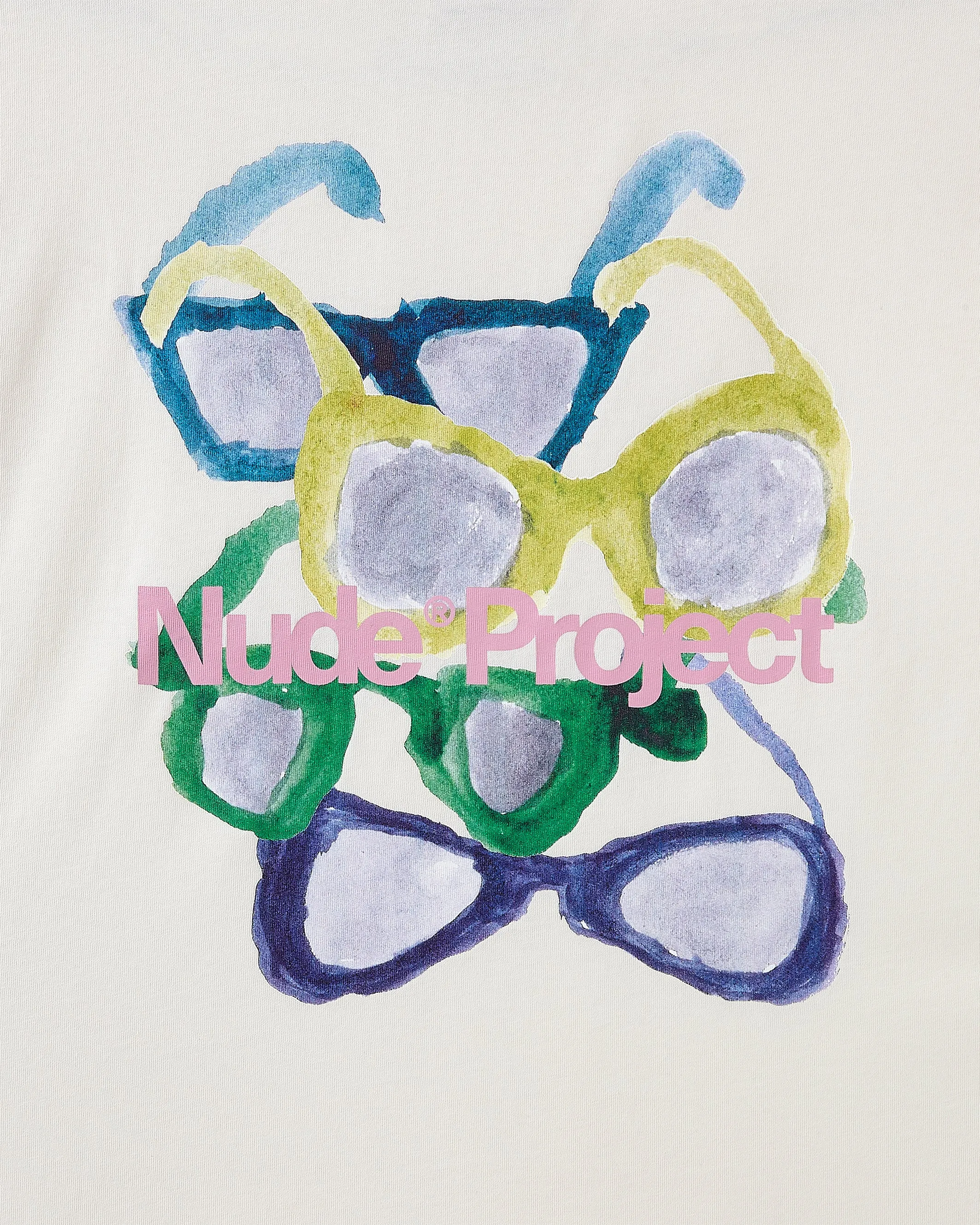 Sunglasses Tee Marshmallow sold by Nude Project product image thumbnail 5