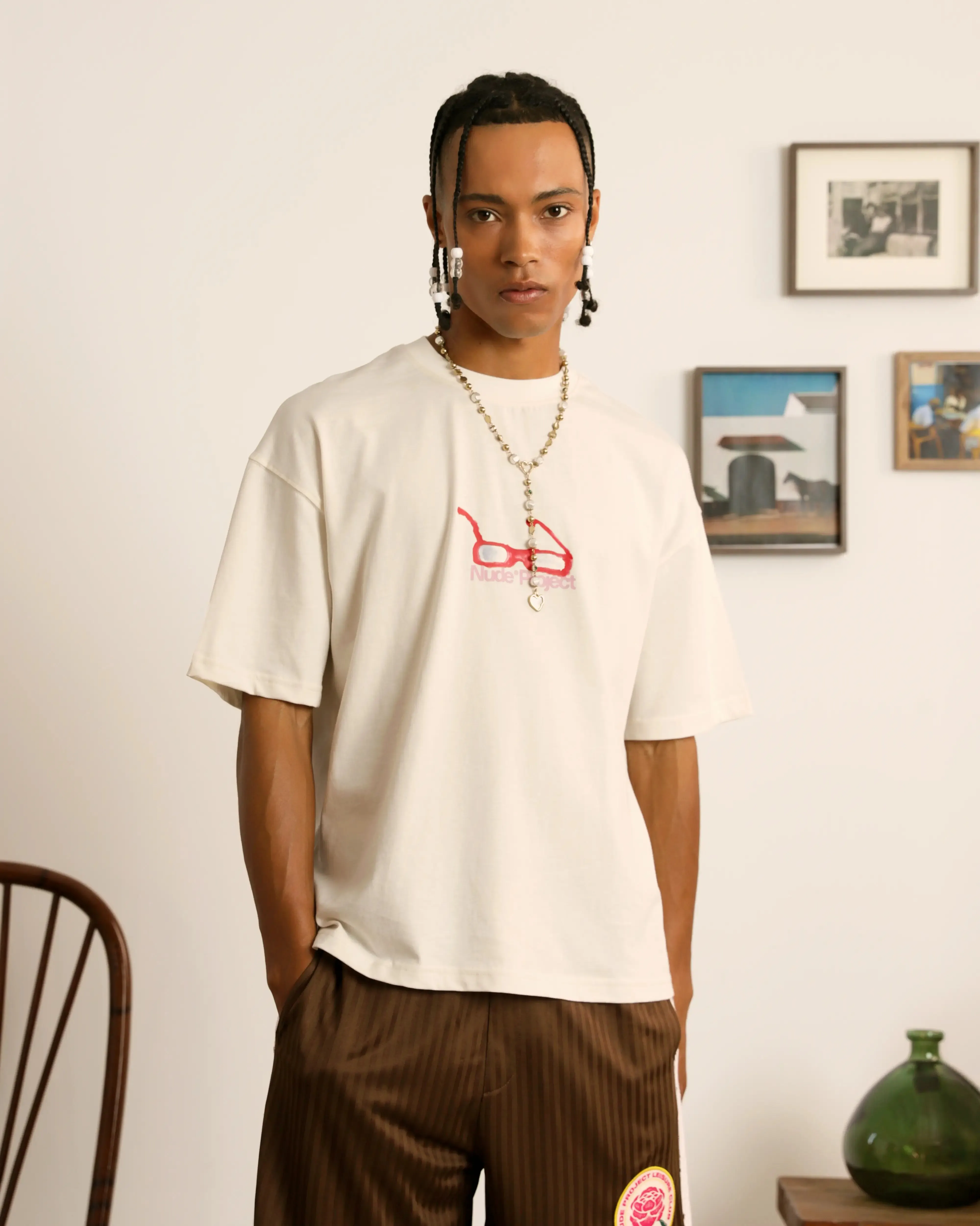 Sunglasses Tee Marshmallow sold by Nude Project product image thumbnail 2