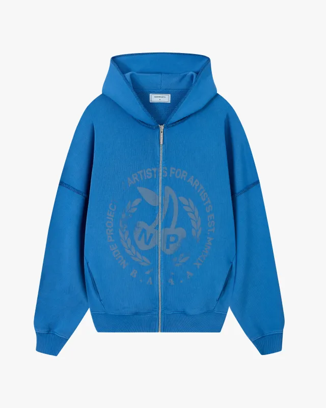 Poblenou Zipper Blue sold by Nude Project