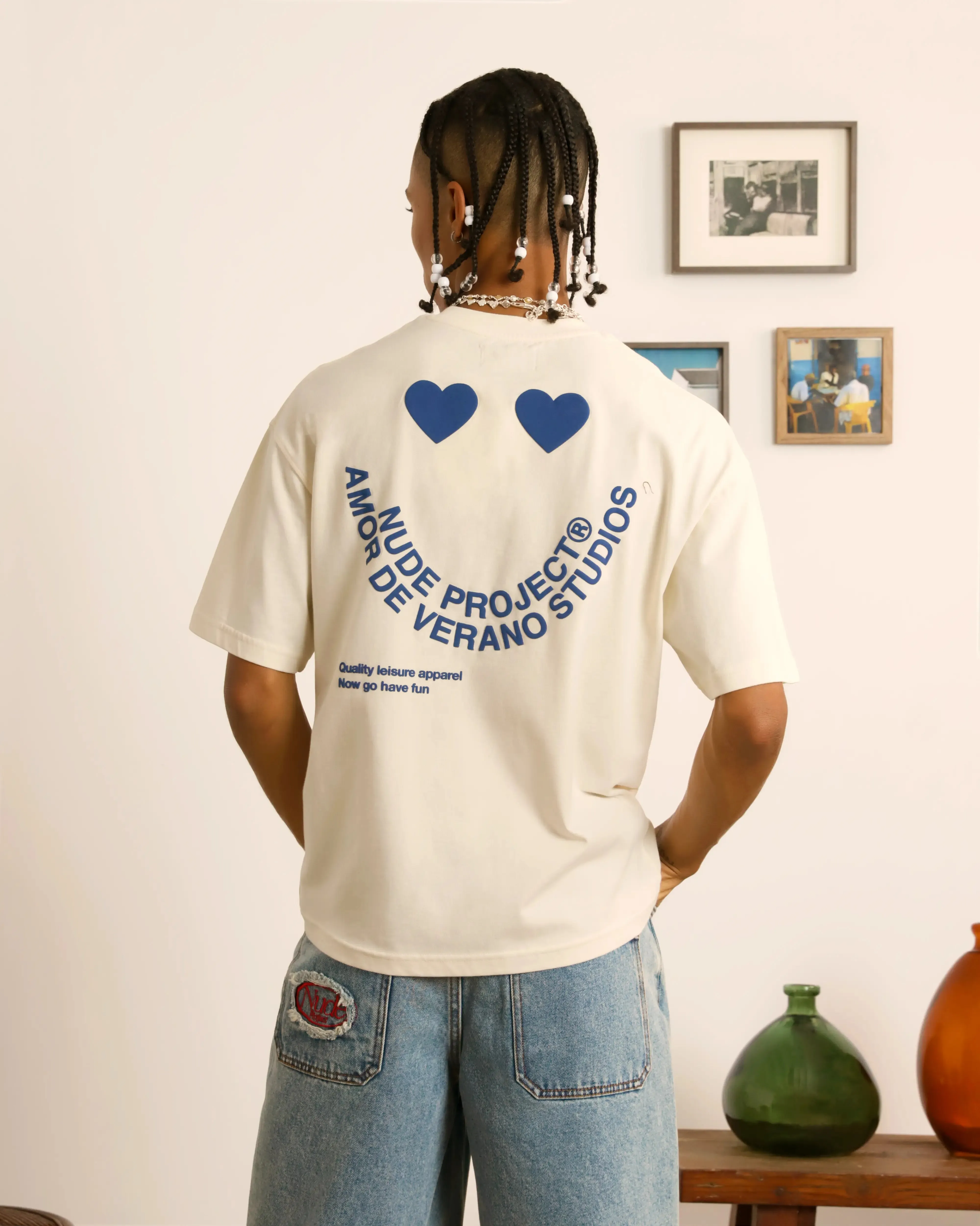 Happy Tee Marshmallow sold by Nude Project product image thumbnail 4