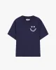 Happy Tee Navy sold by Nude Project