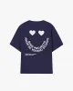 Happy Tee Navy sold by Nude Project