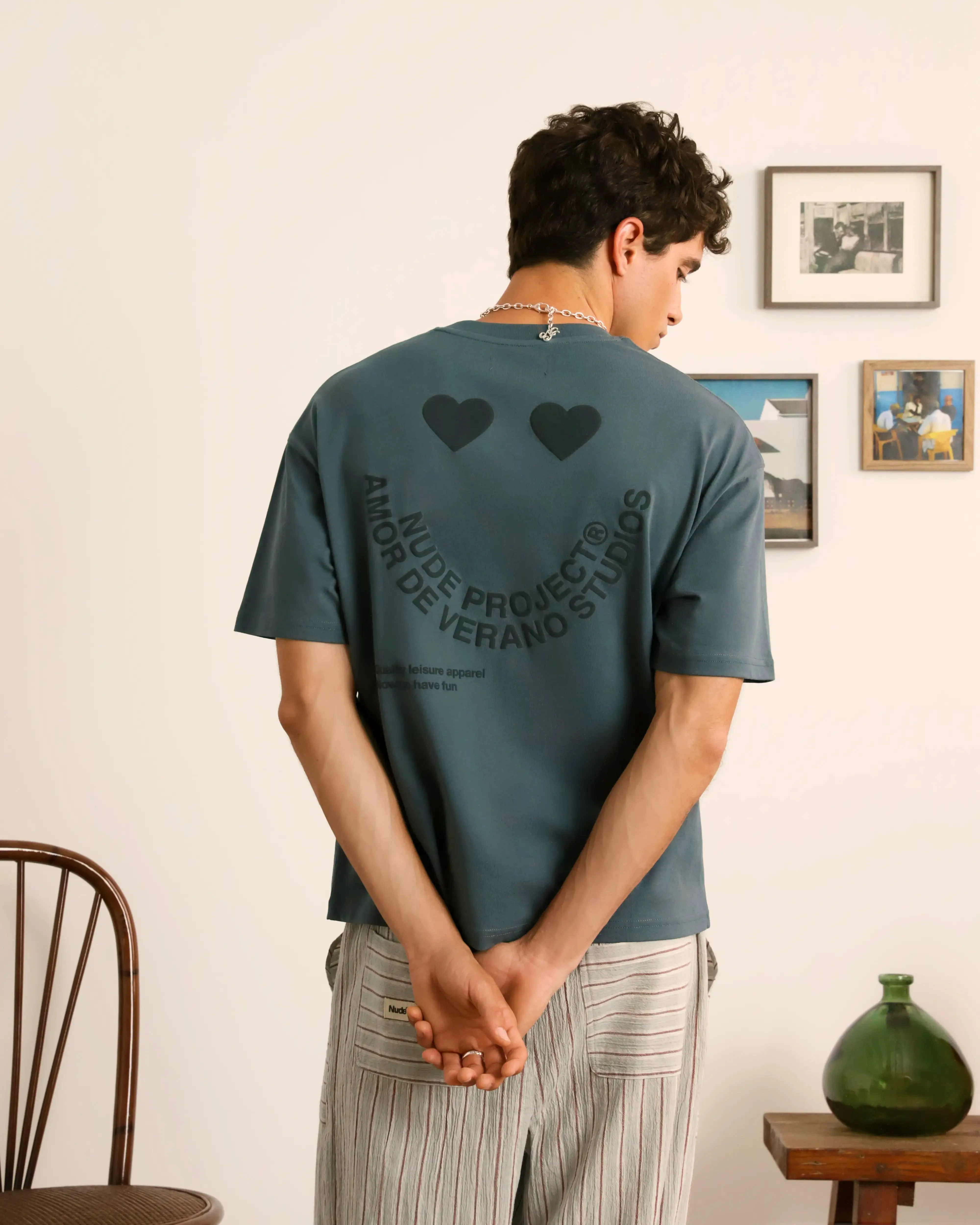 Happy Tee Ash sold by Nude Project product image thumbnail 2