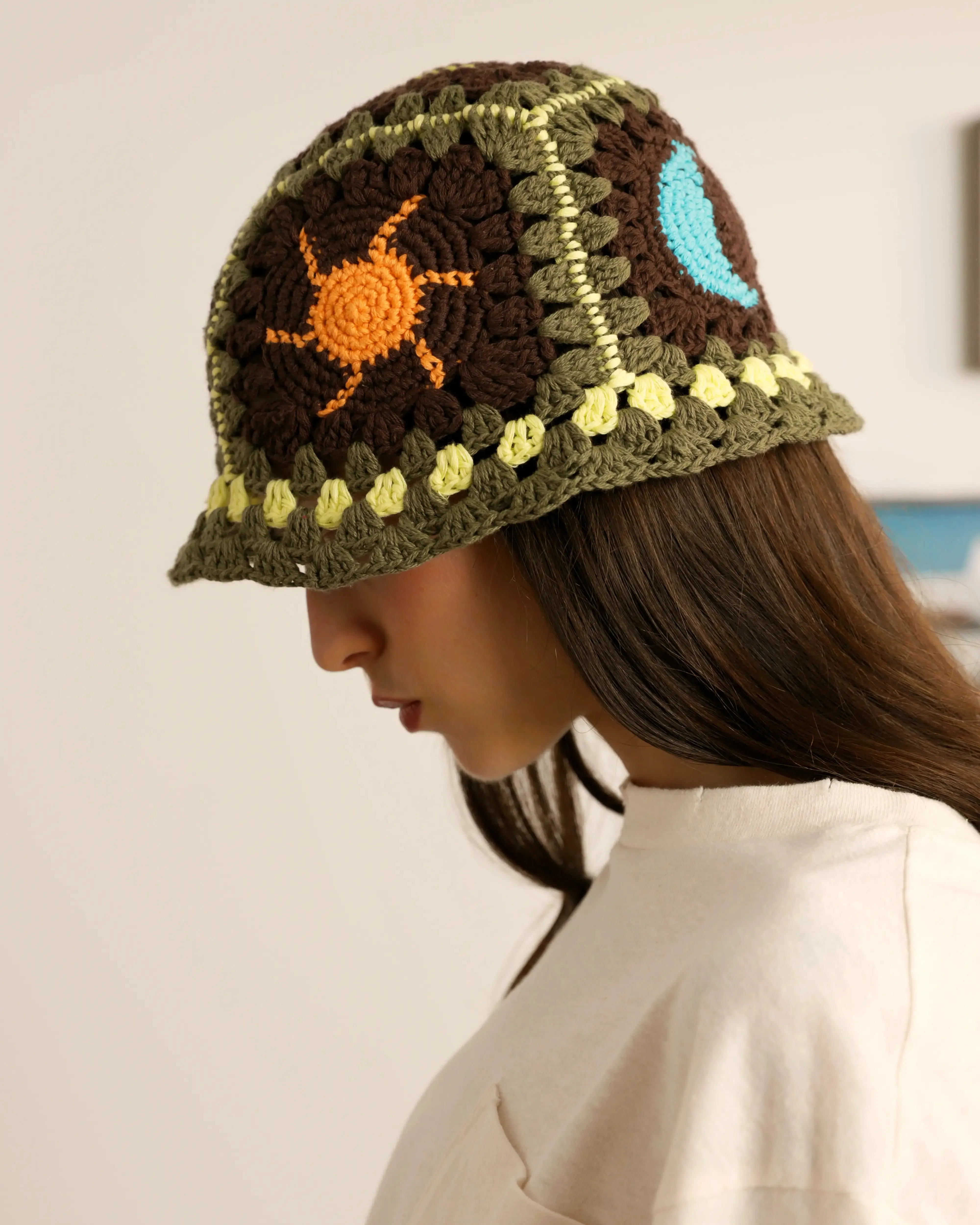 Crochet Bucket Hat Fantasy sold by Nude Project product image thumbnail 5
