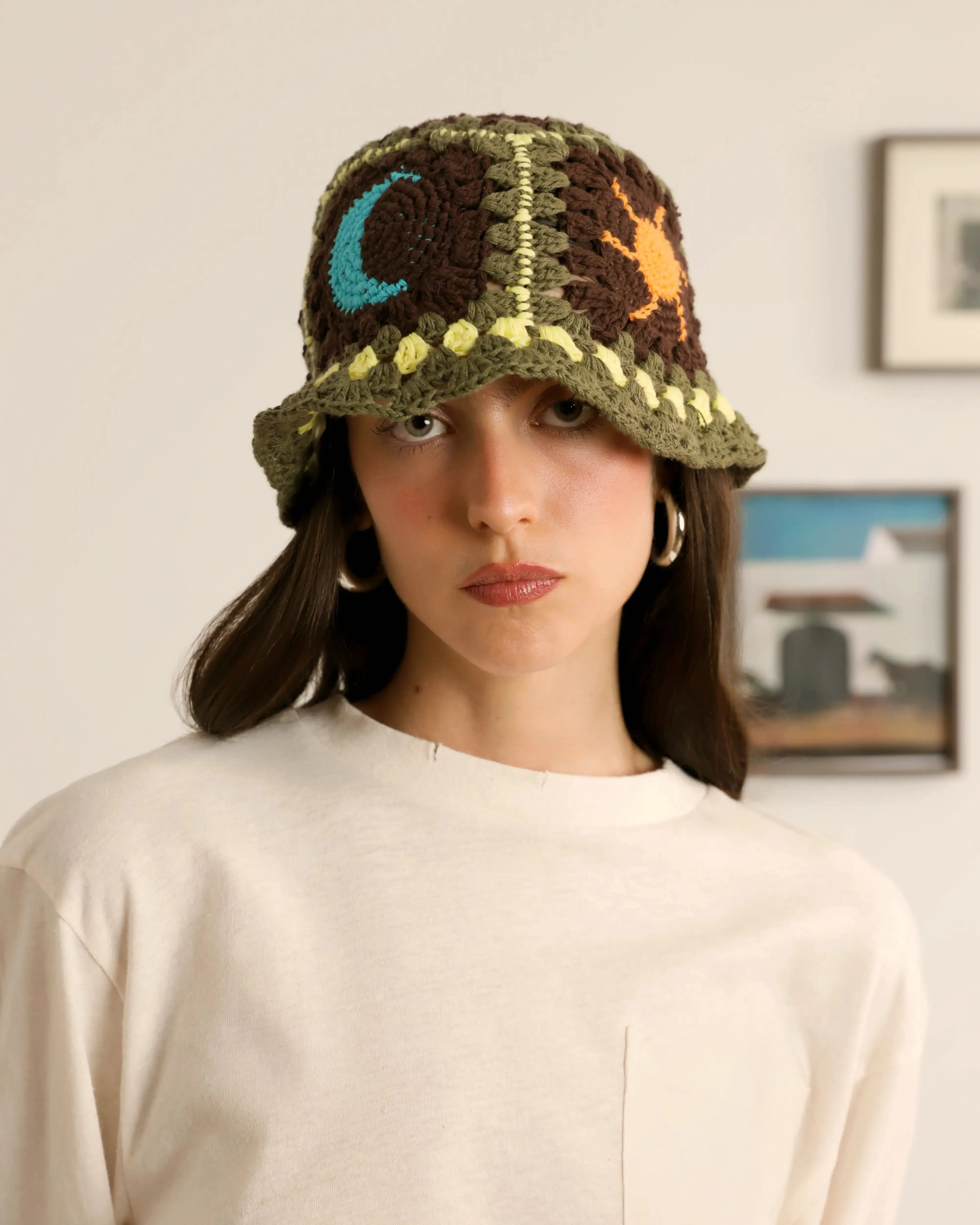 Crochet Bucket Hat Fantasy sold by Nude Project product image thumbnail 4